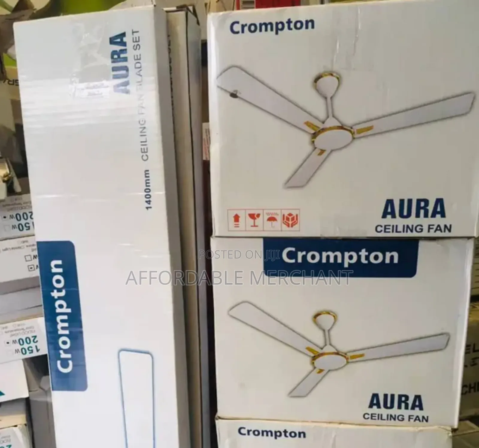 Crompton Aura Ceiling Fan (Long Blade)