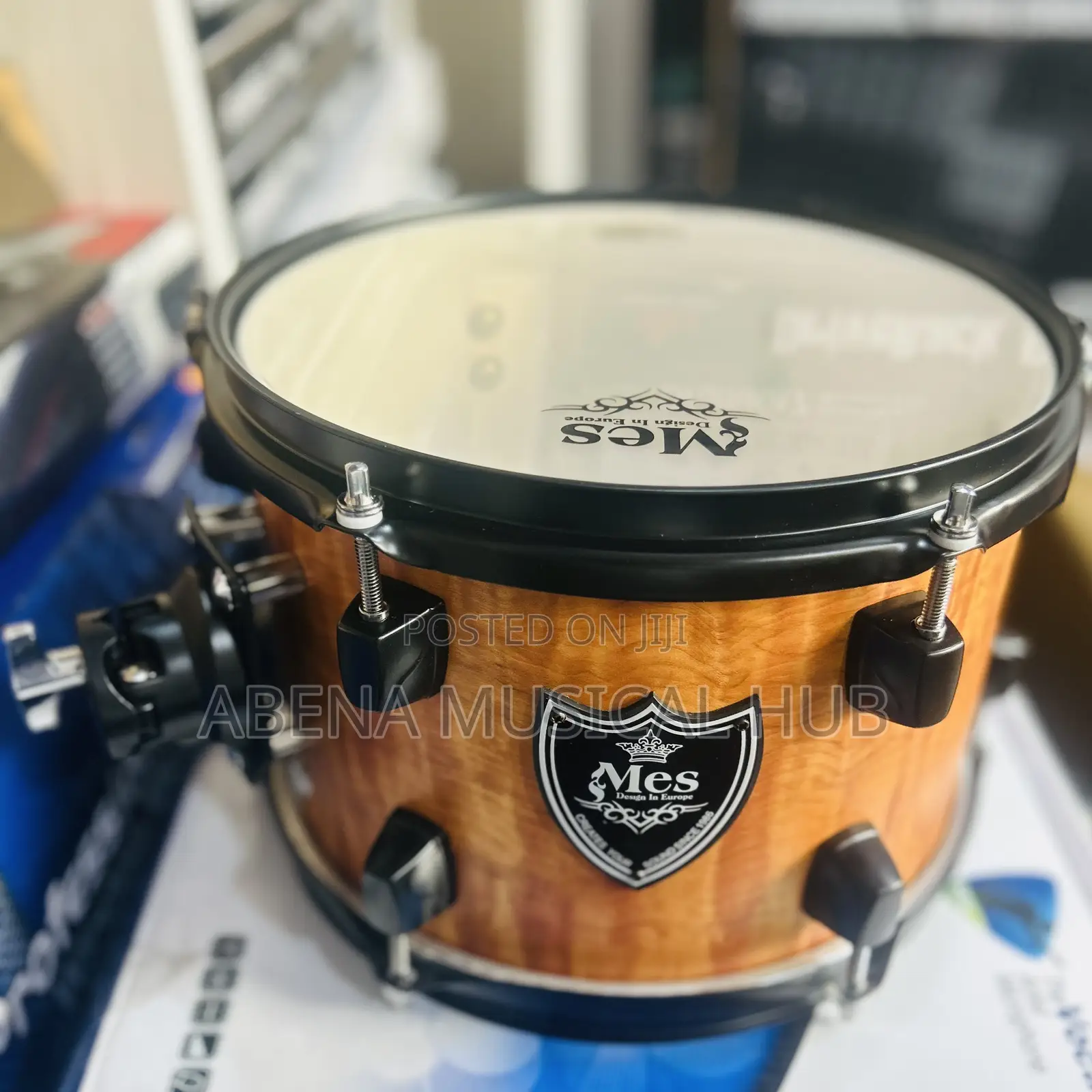 Mes Drums Set (Blue and Brown)