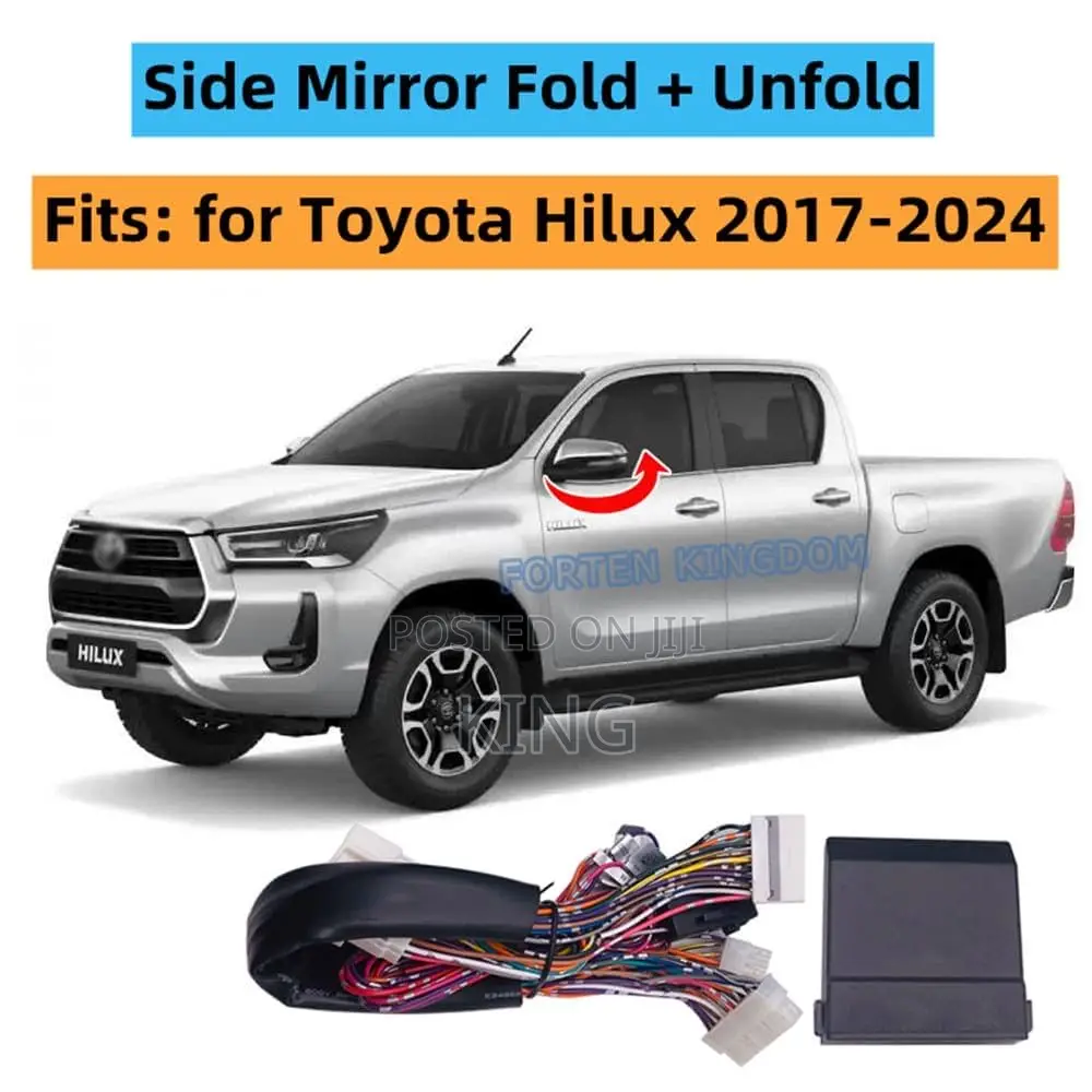 2016-2023 Toyota Hilux Side Mirror With Light Folding
