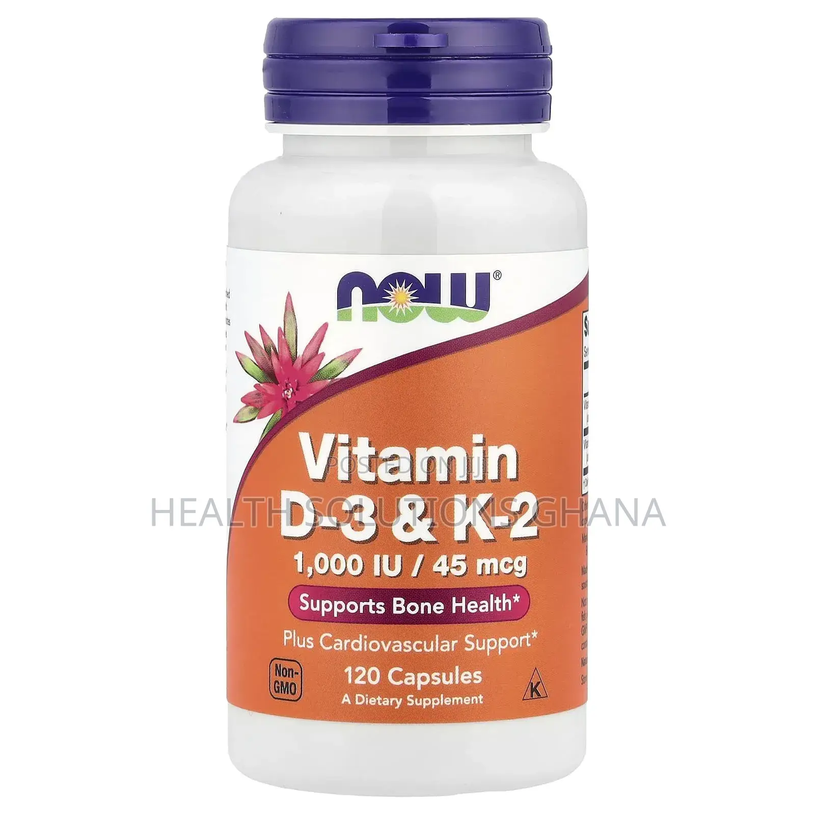 Now Vitamin D3+ - 120 Capsules