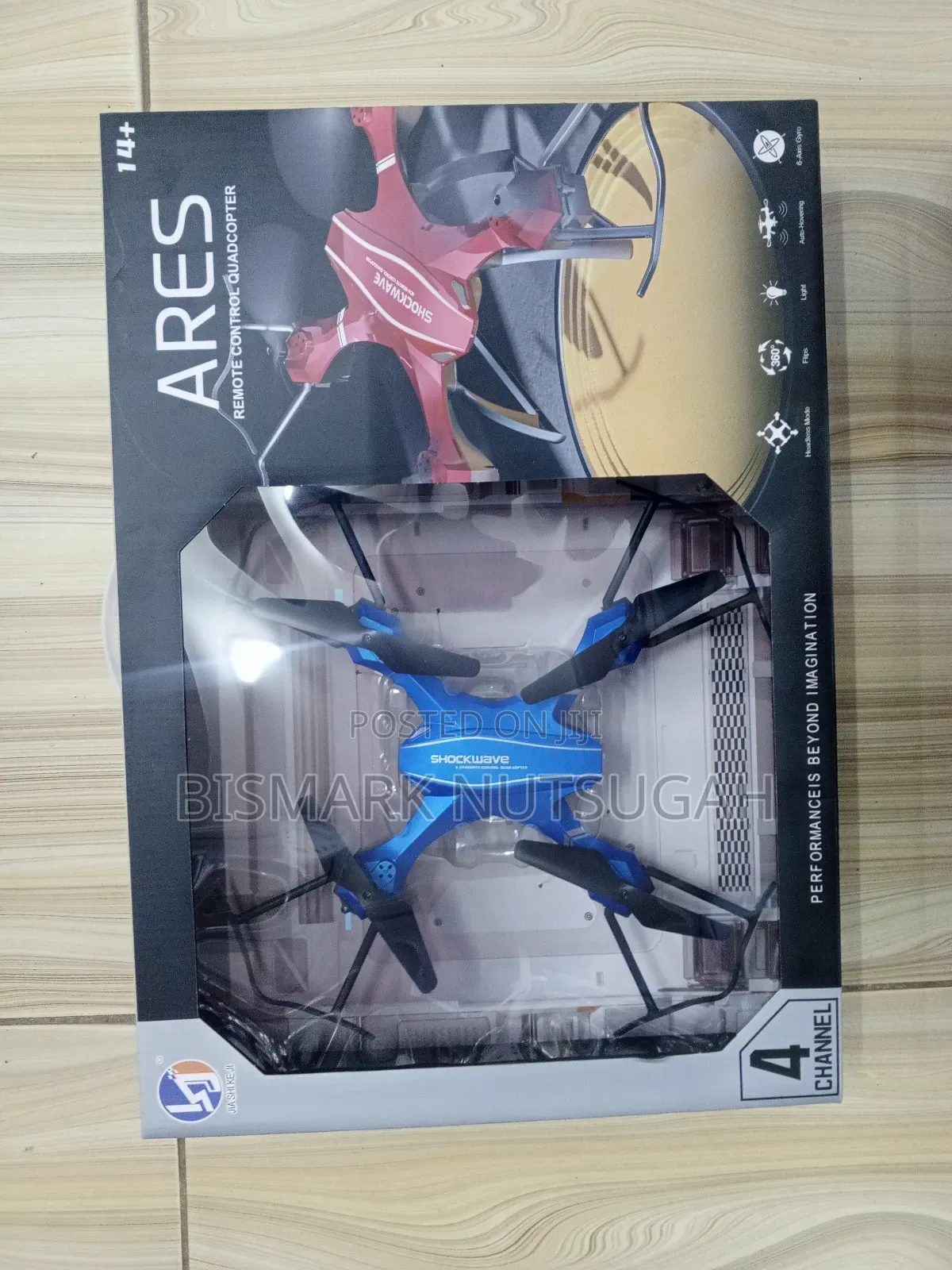 Leap Remote Control Quadcopter Flying Drone