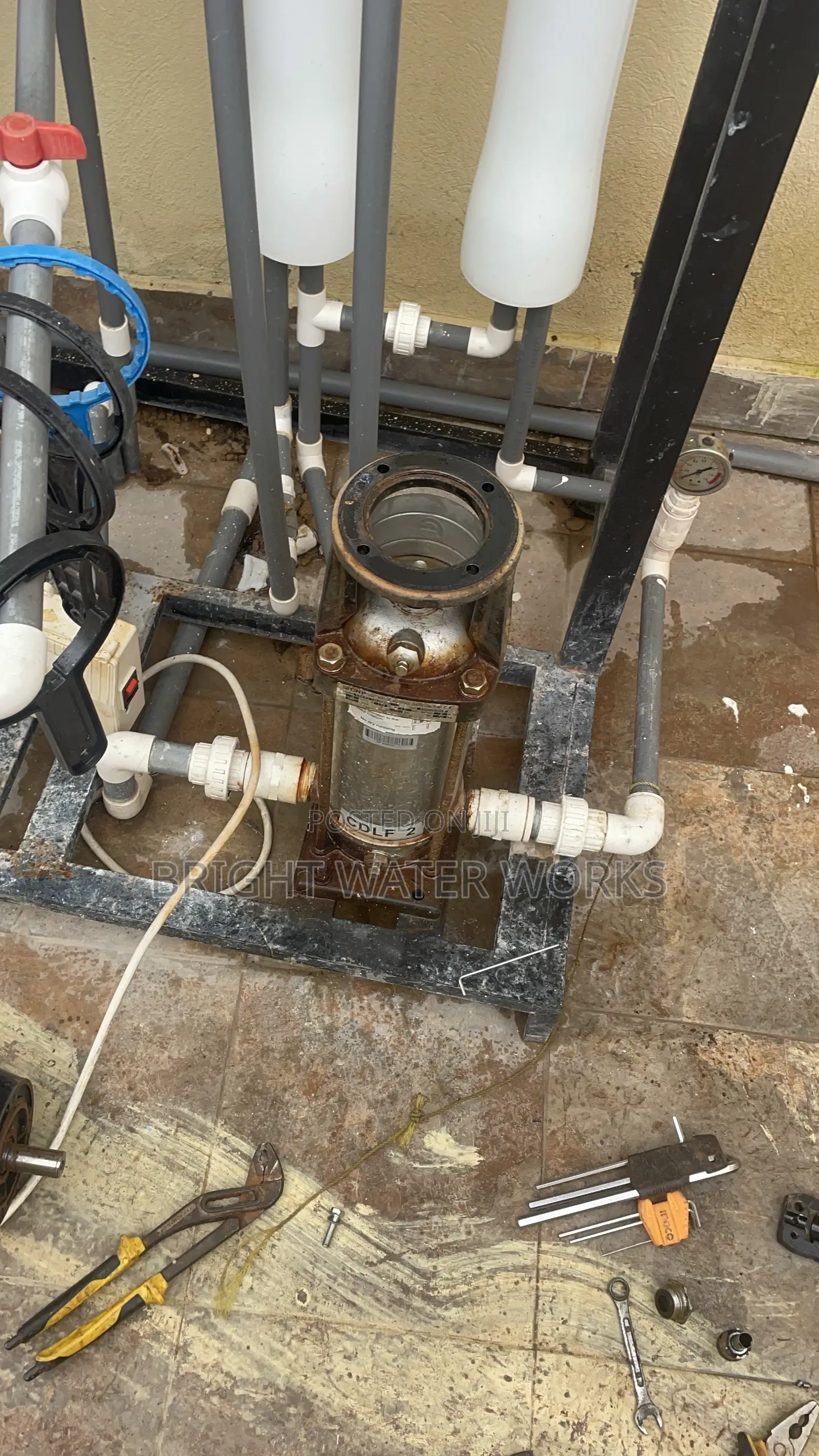 Changing of Mechanical Seal ( Pressure Pump Leakages)