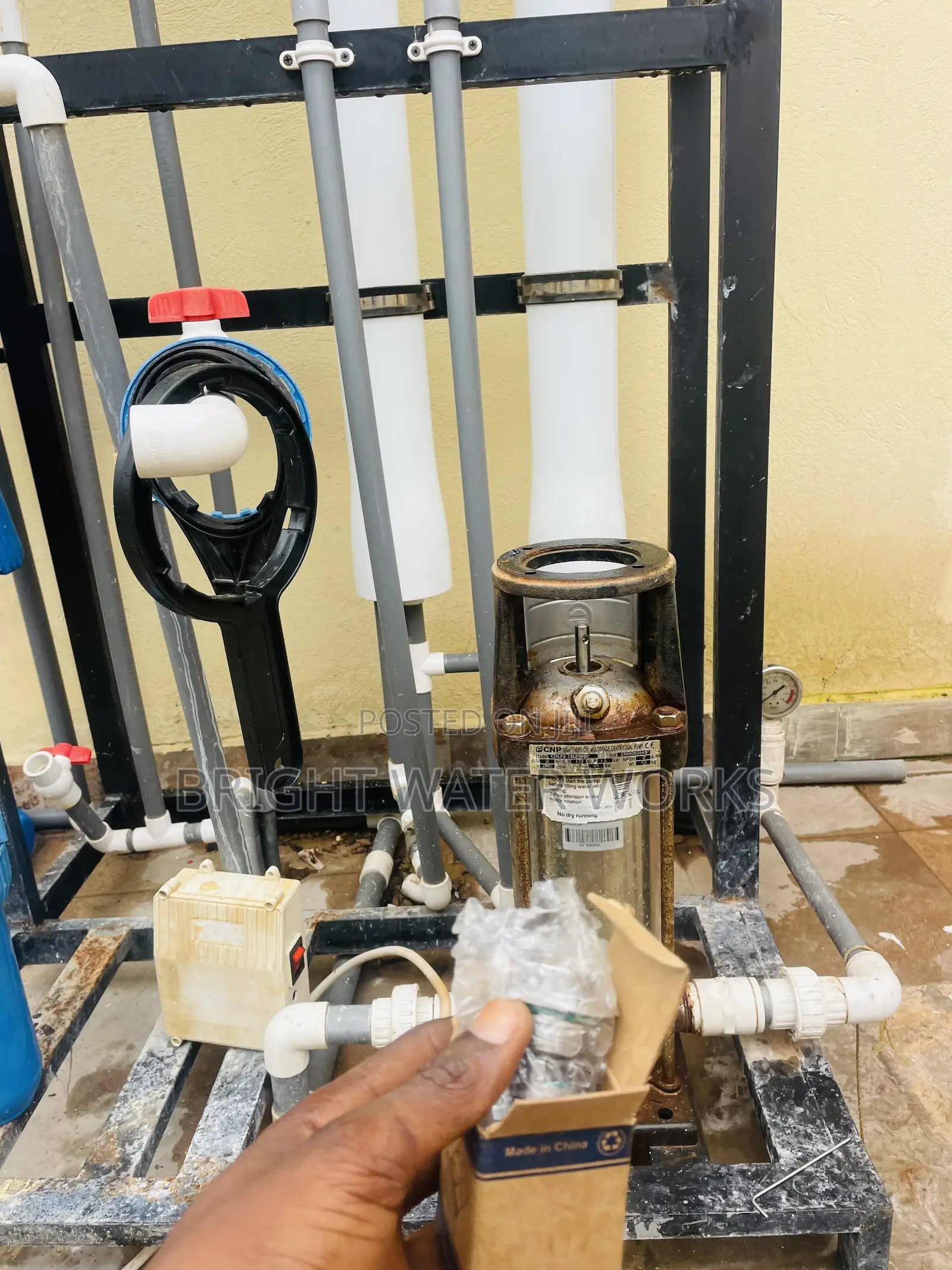 Changing of Mechanical Seal ( Pressure Pump Leakages)