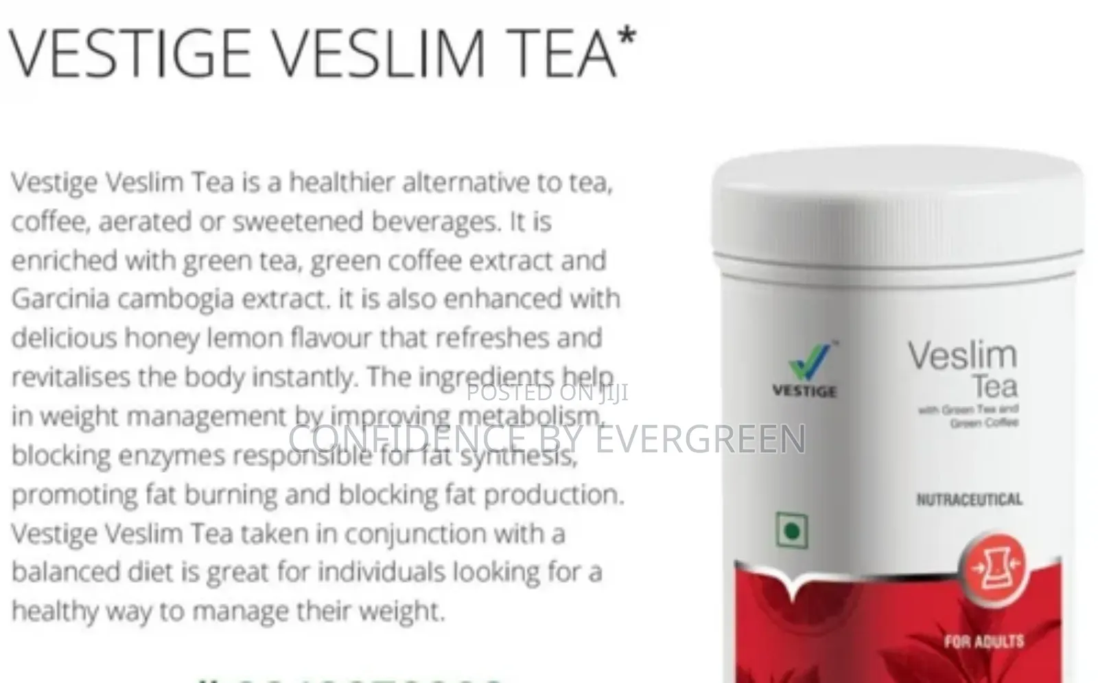 Vestige Veslim Tea