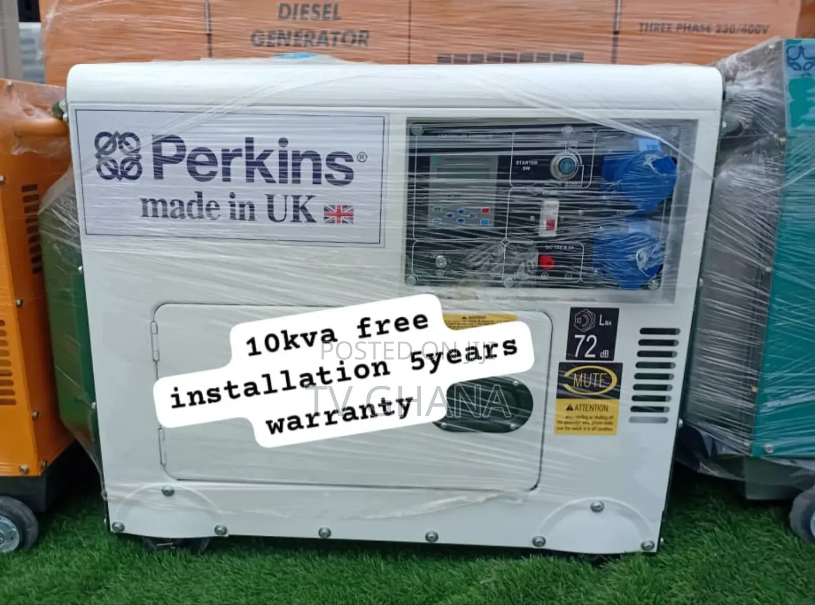 Always Lit Always Ready Perkins 10kva 13000watts Diesel