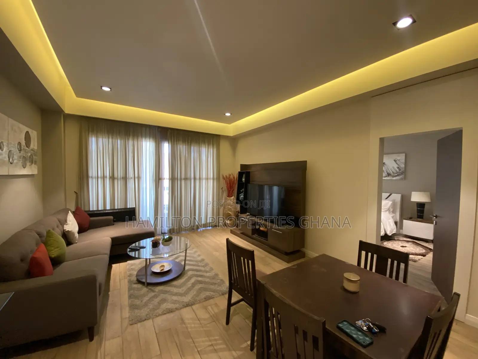 Furnished 1bdrm Apartment in Pearl In The City, Cantonments for rent