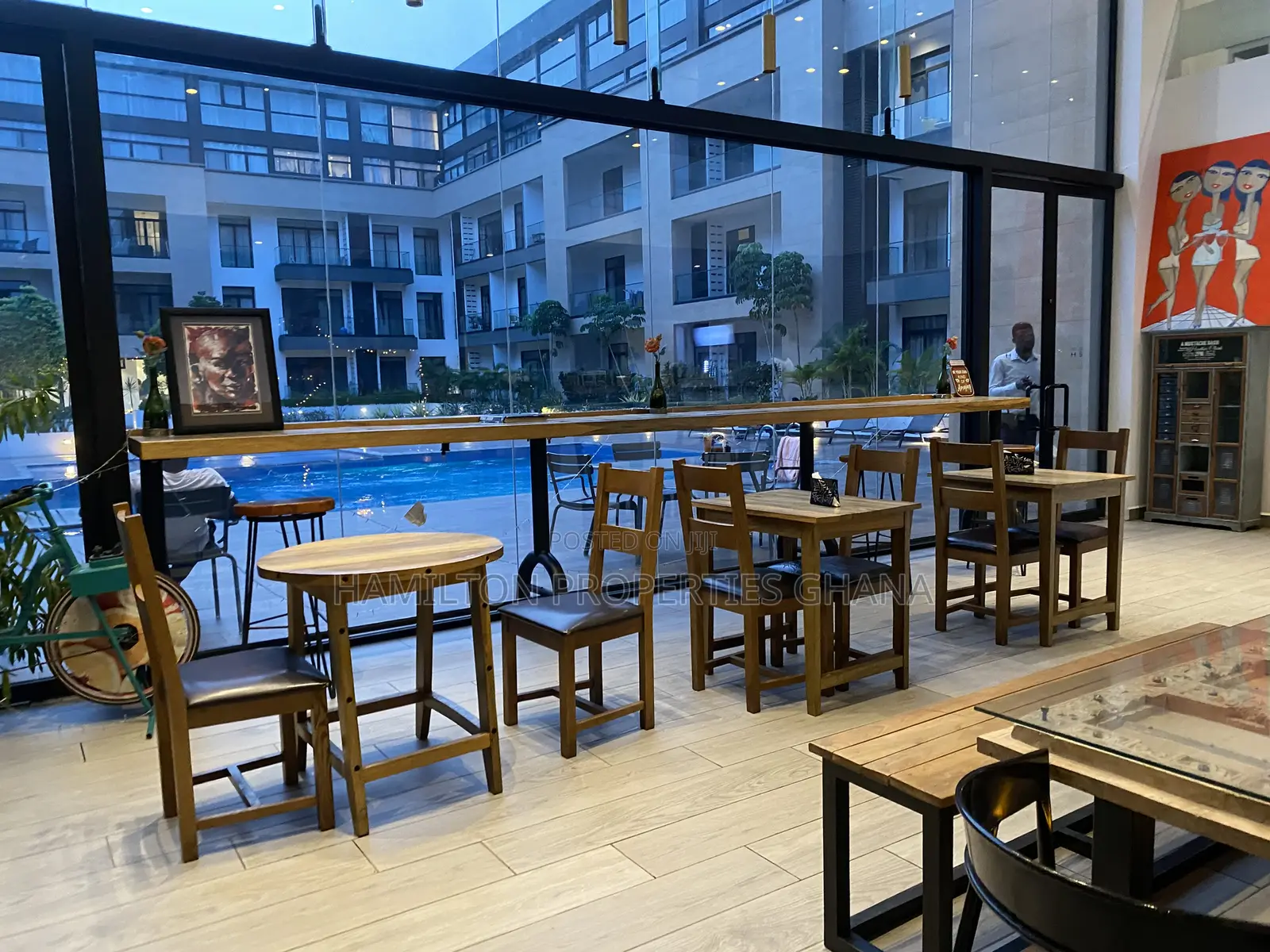 Furnished 1bdrm Apartment in Embassy Gardens, Cantonments for rent