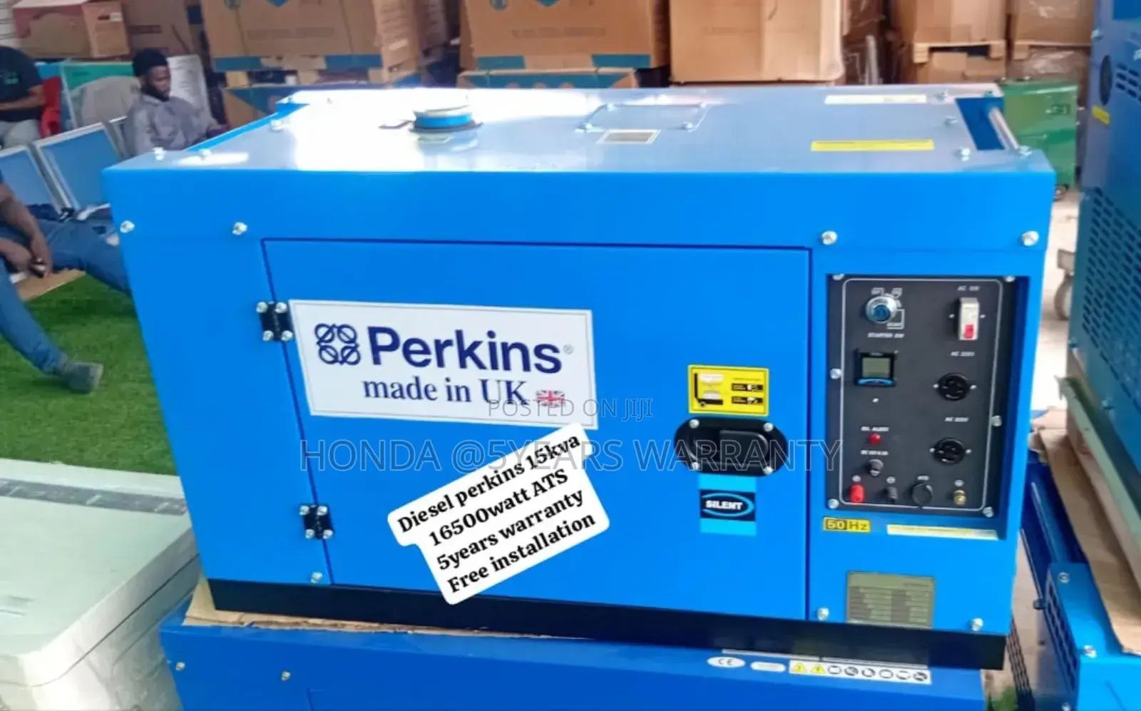 Reliable Power System Perkins 15kva 16500wax Diesel 15kva