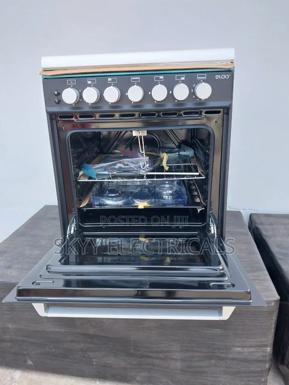 60x60 Eldo 4burner Gascooker With Oven Grill