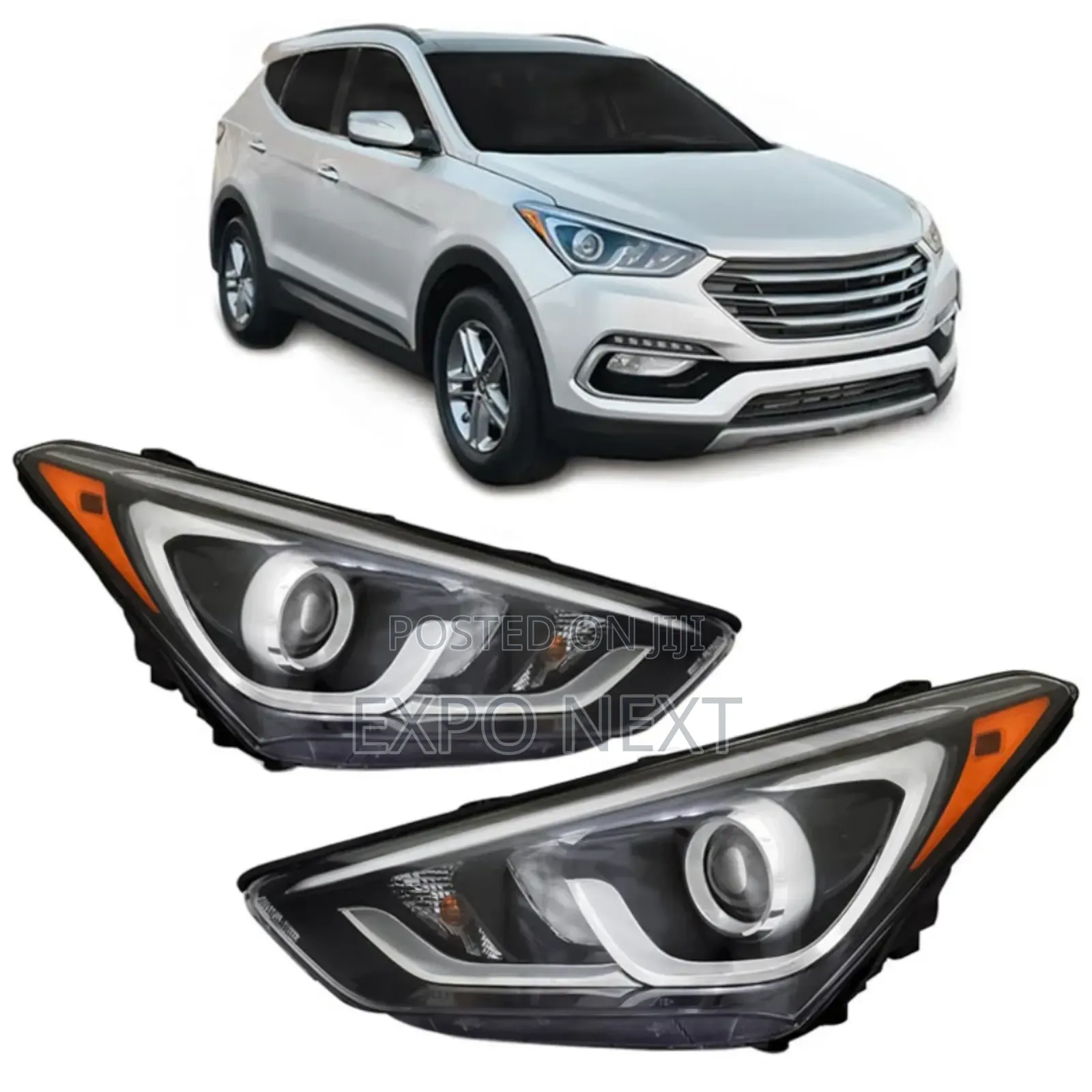 Front Head Light Santa Fe Sport 2017- 2018