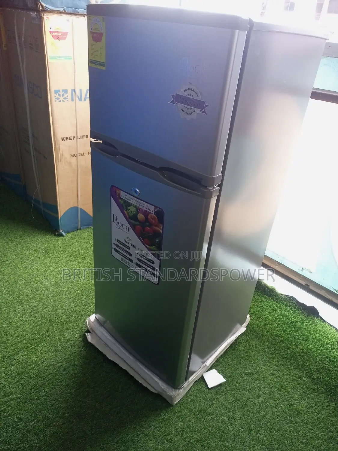 Blissful 117l Roch Fridge Freezer Systematic Energy Set