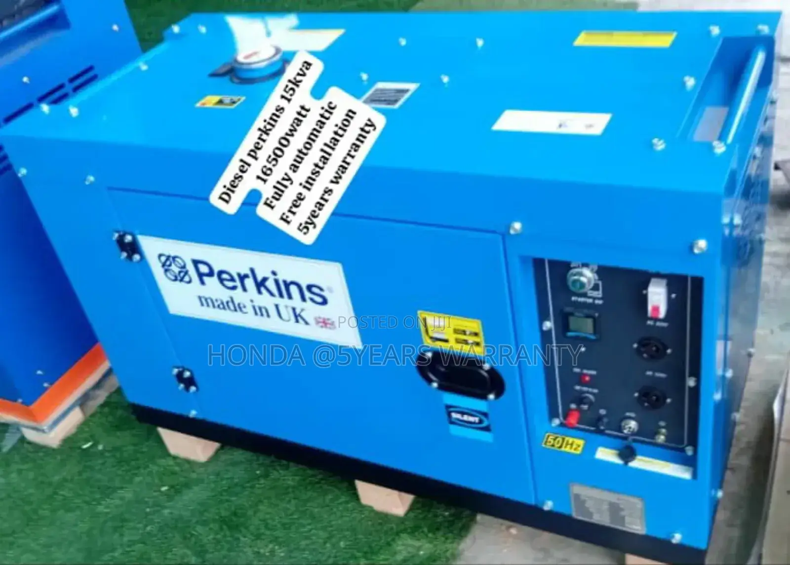 Clean Electricity Generator 15kva Perkins 16500watt Diesel