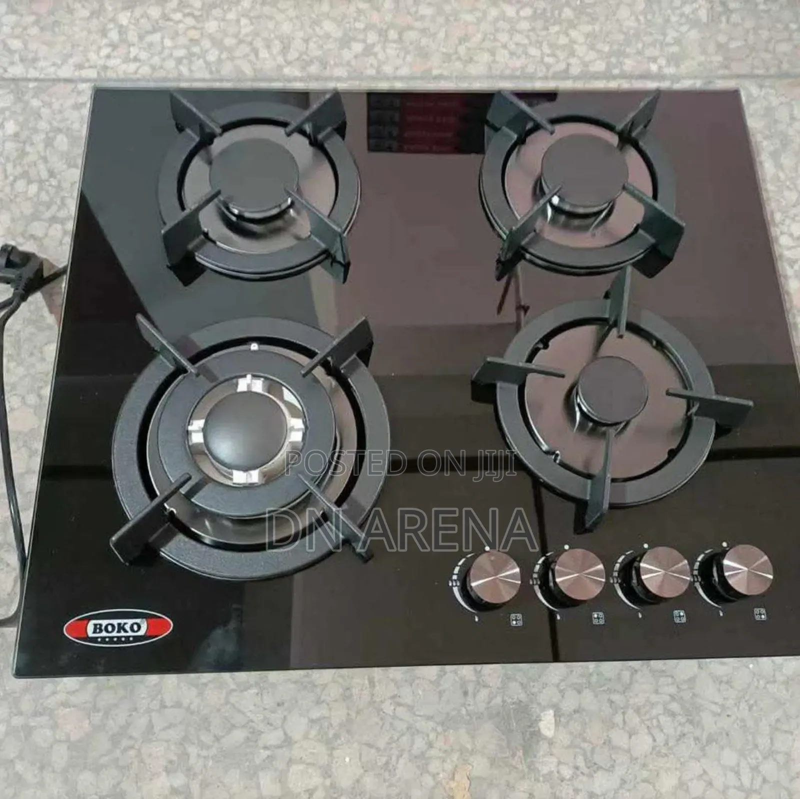 LPG Gas Stove Cooktop With 4 Burners Built-in Gas Hob