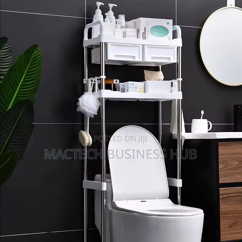 Toilet Rack ( 2 Tier With Drawer)