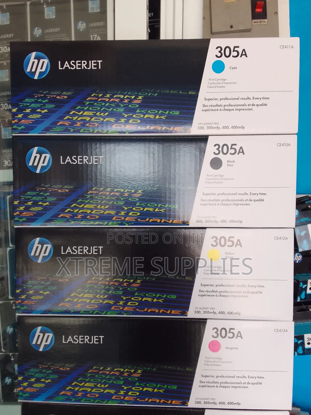 Hp 305a Original Toner - Each Color