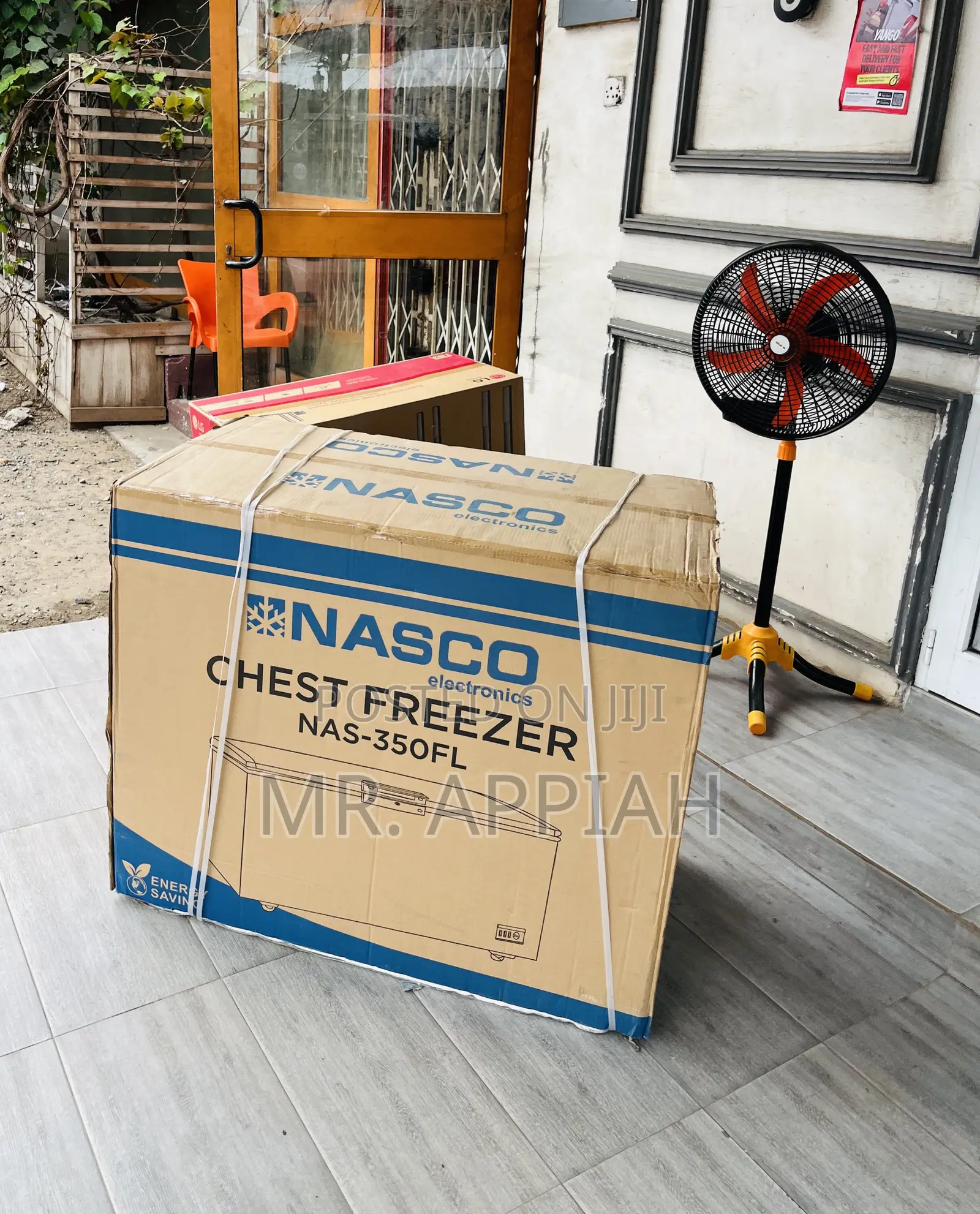 Single Doorelectric Nasco Nas 350fl 250l Chest Freezer,Gray
