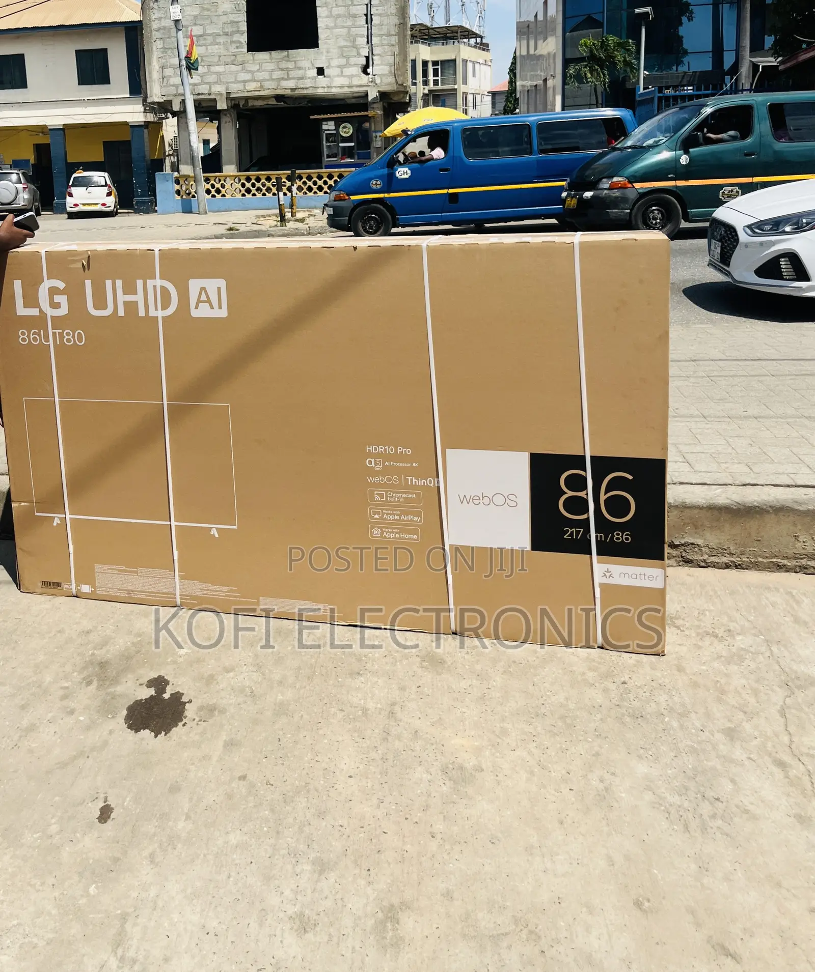 Fresh in Box Lg 86ur78 86 Inch Uhd Smart Tv(Black) 