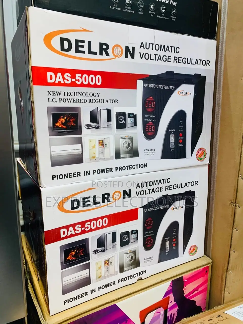 Available Now at Store 50000va Delron Voltage Regulator