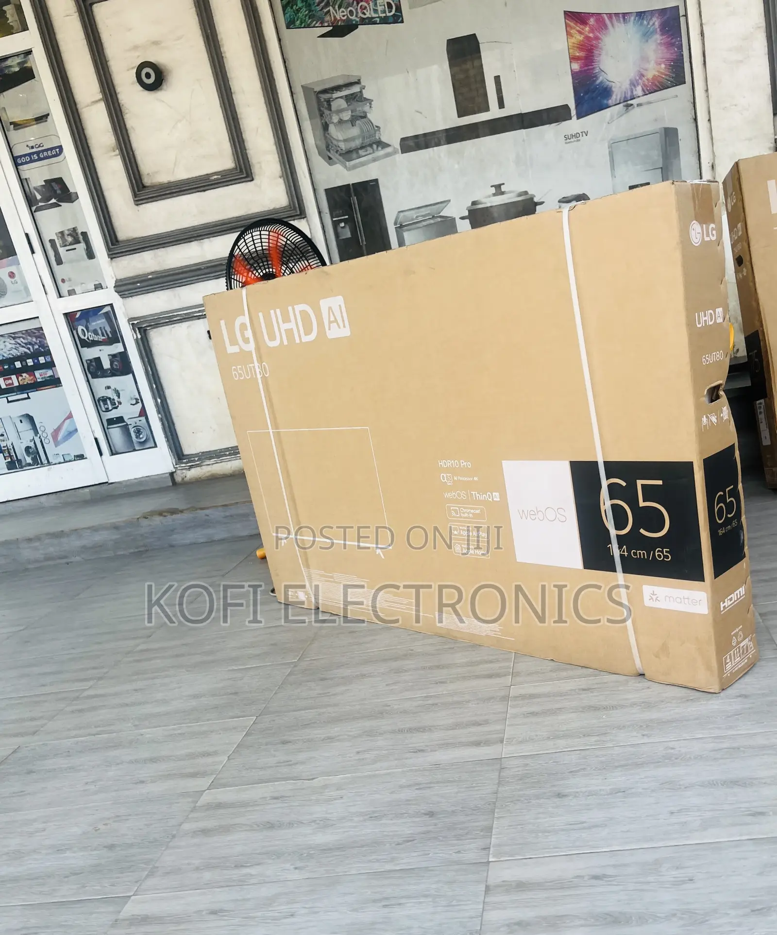 Fresh in Box Lg 65ur800 65 Inch Uhd Smart Television.
