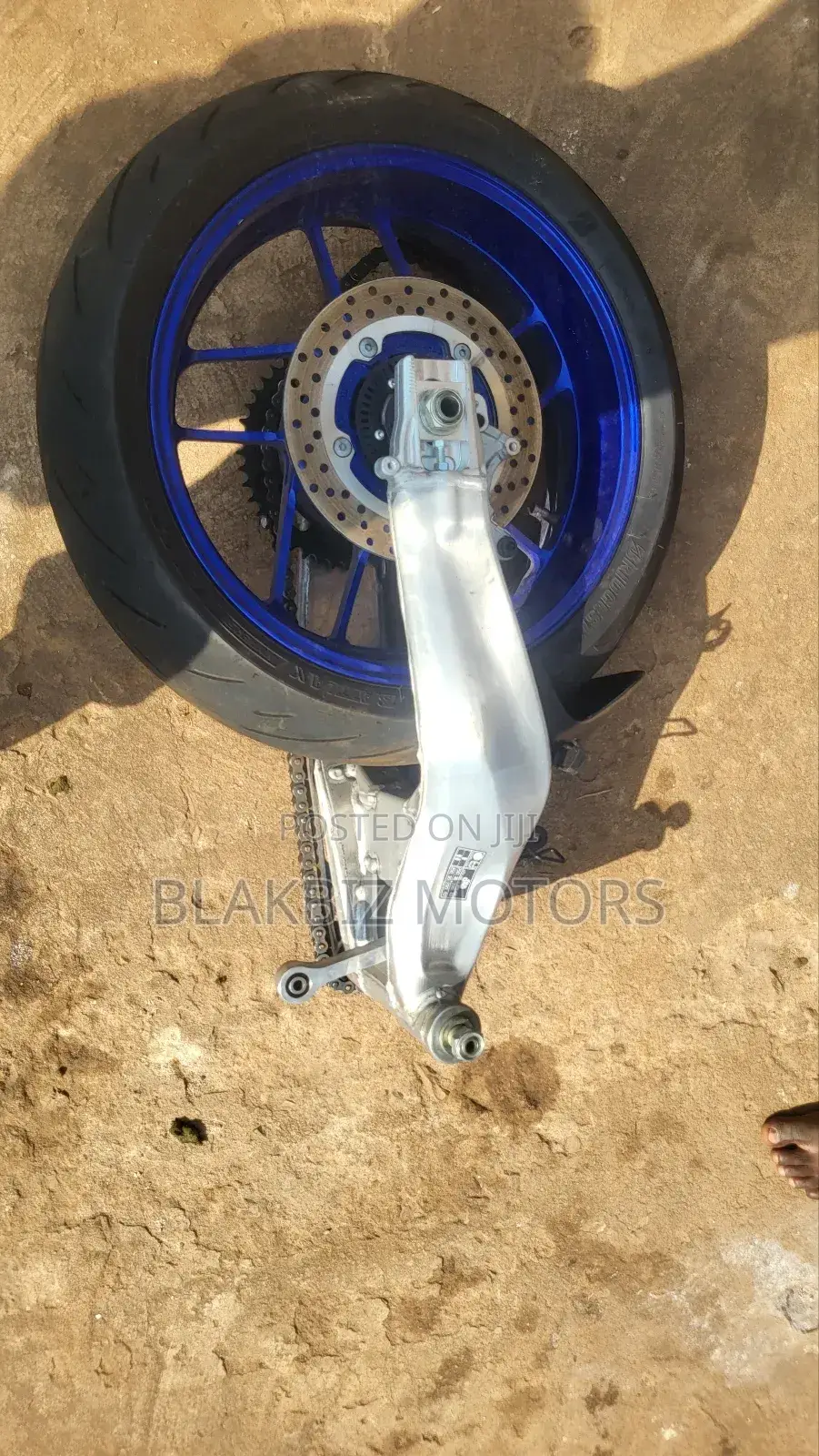 Mt-09 Back Tire and Rim