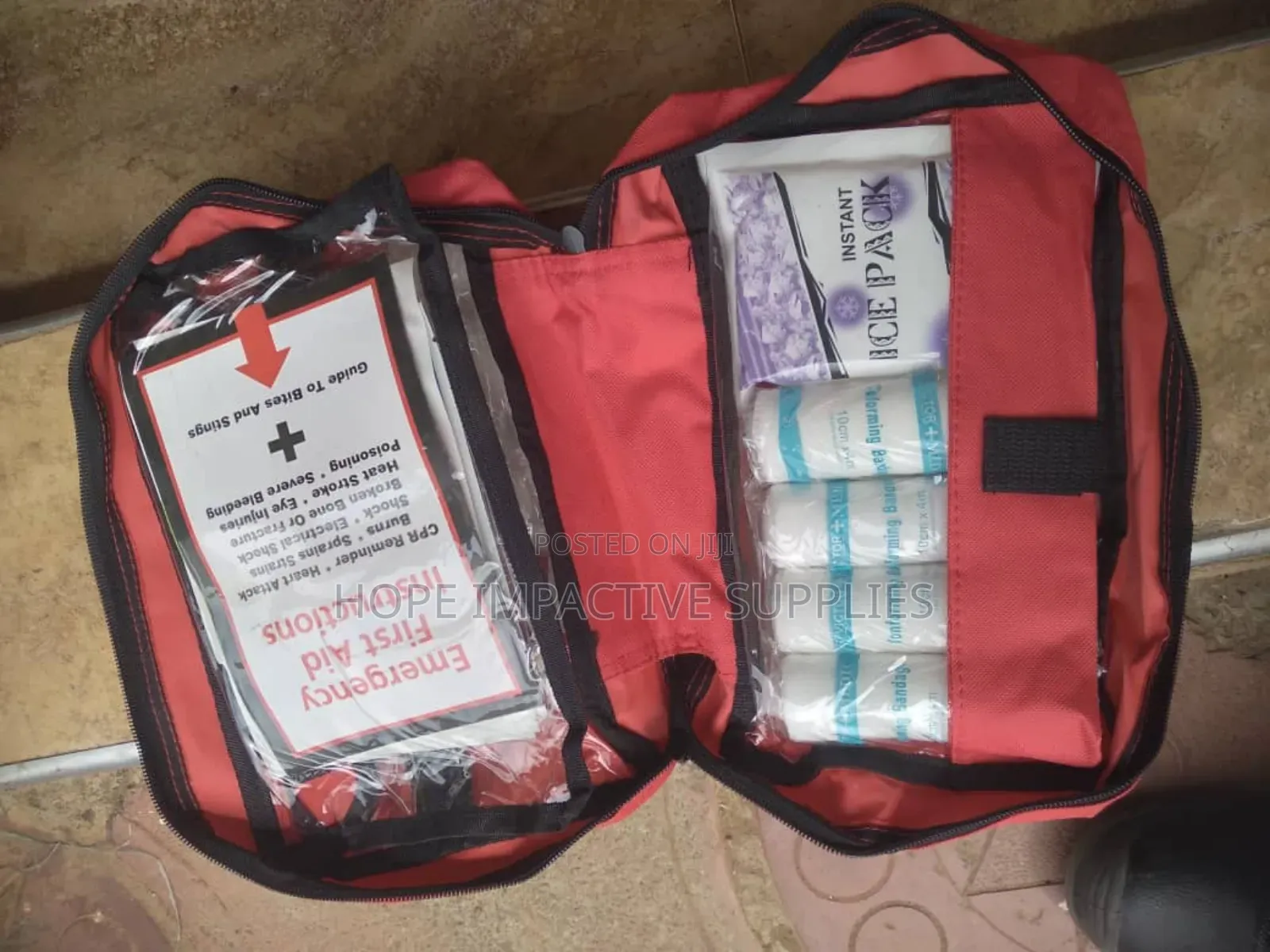 First Aid Bag for Vehicles - Standard.