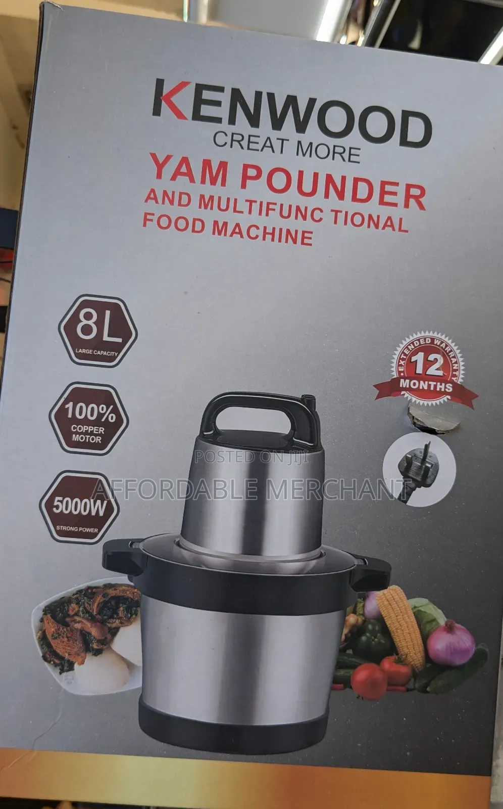Kenwood Yam Pounder and Multifunctional Food Machine