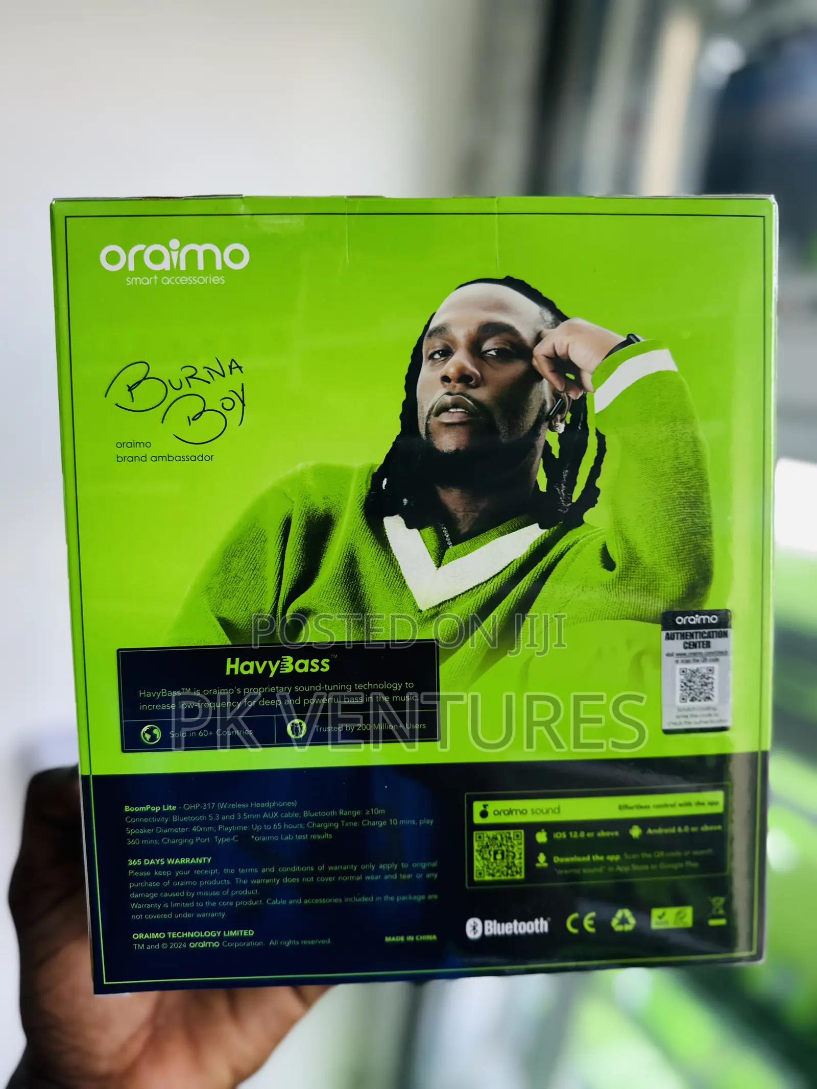 Oraimo Boompop Lite Headphones
