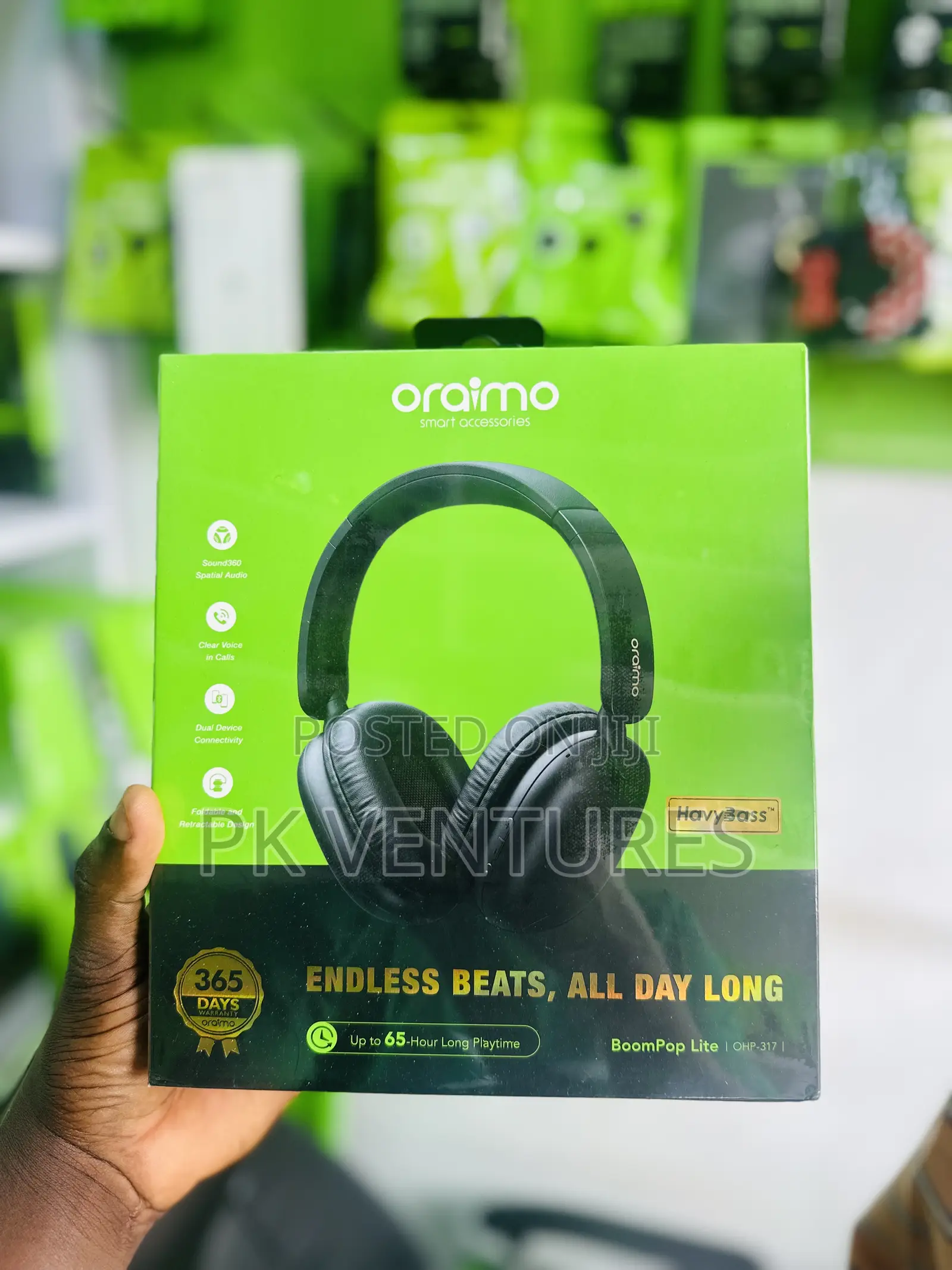 Oraimo Boompop Lite Headphones