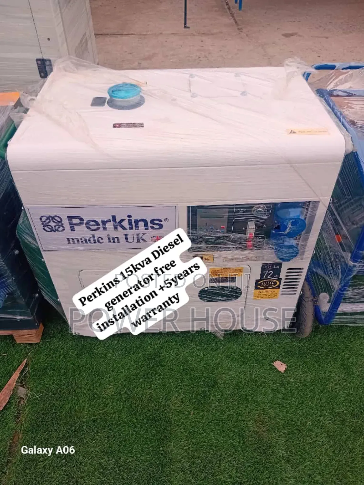 Power Plus Perkins Diesel Generator 15kva Silent