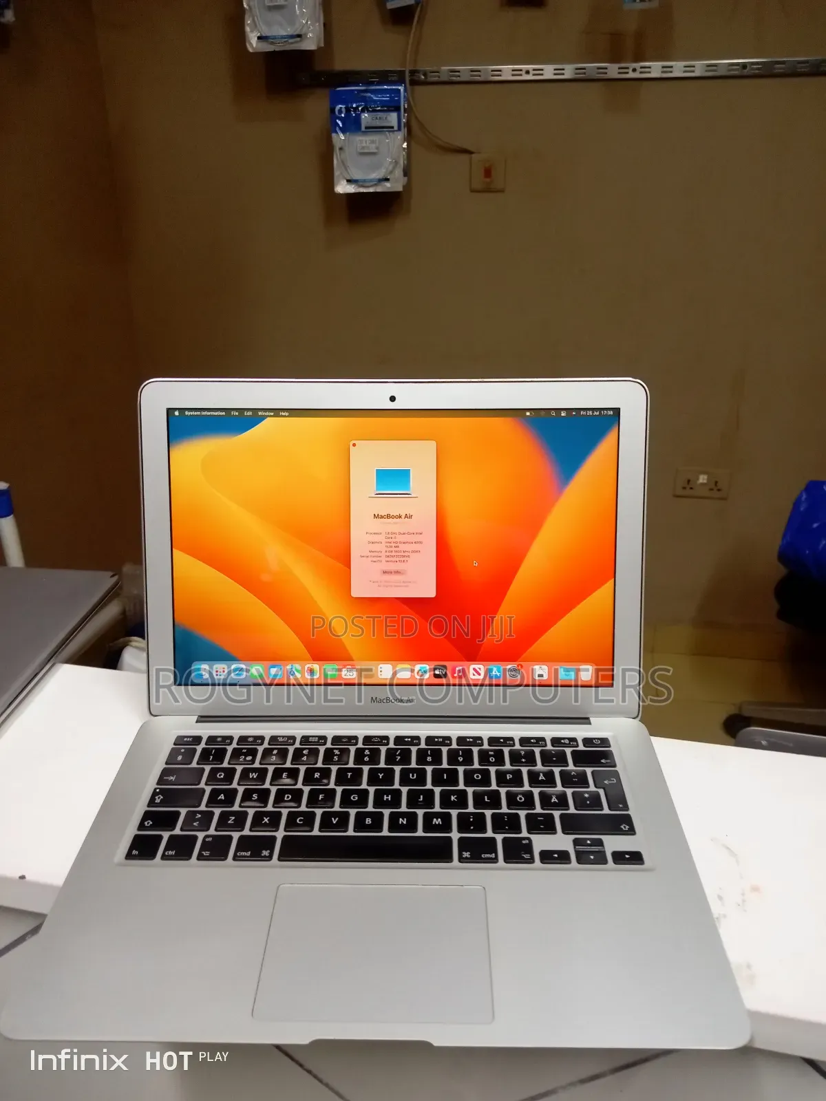Laptop Apple MacBook Air 2015 4GB Intel Core i5 SSD 128GB