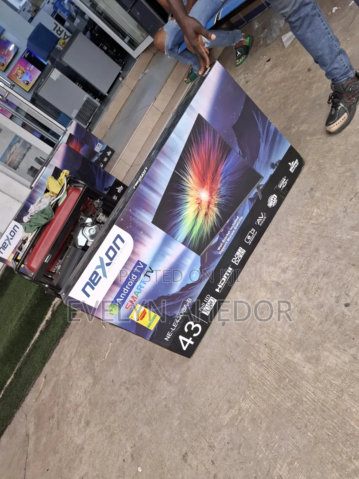Smooth Picture Quality of Nexon 43 Inches Smart Android Tv