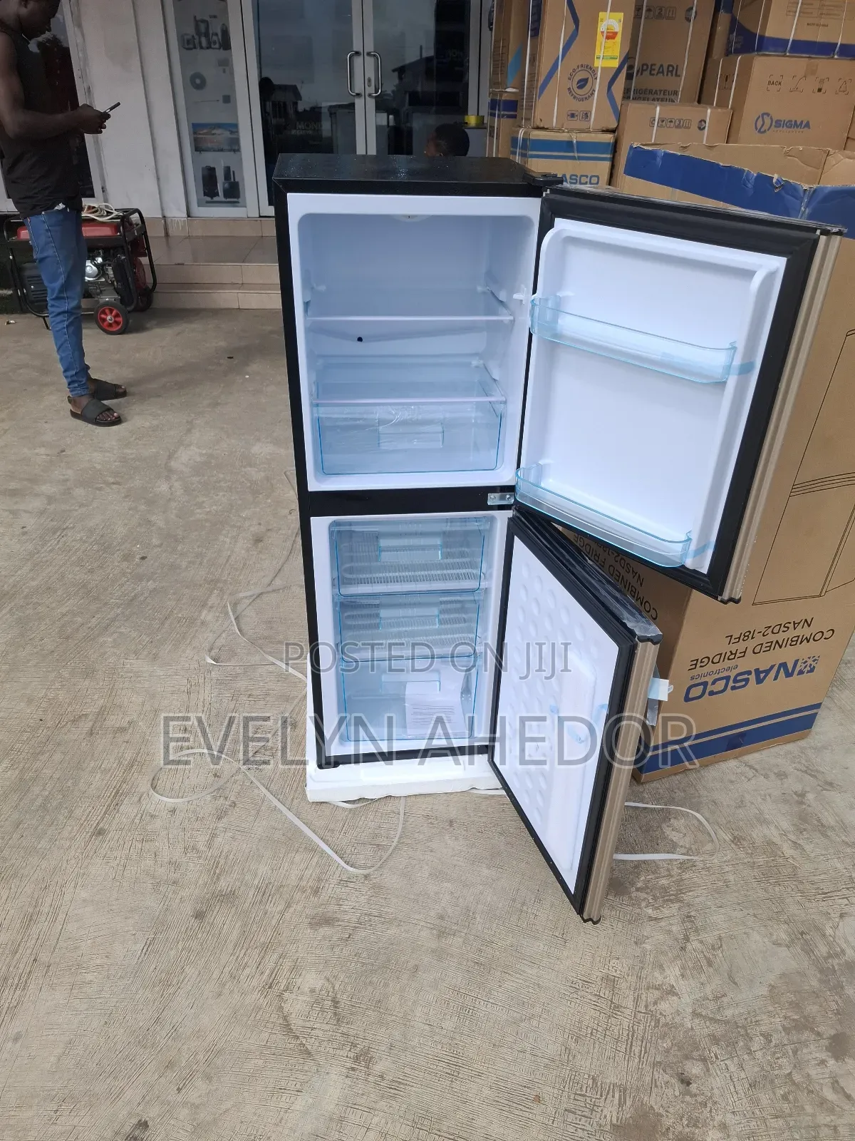 Baby Cute Nasco Bottom Fridge 138 Litres