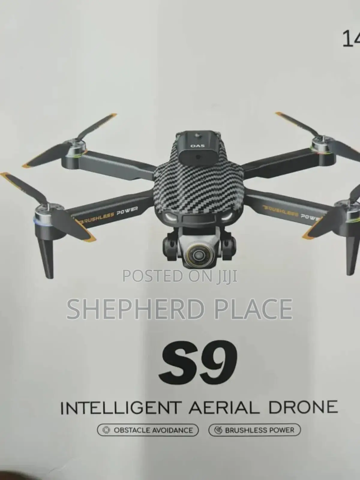 S9 Brushless Uav Position Dual Camera Remote Control