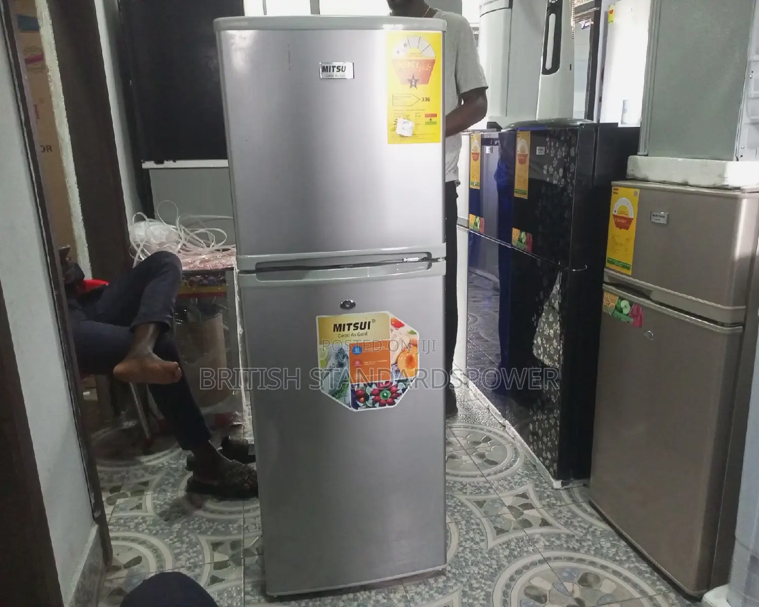 Benevolent Mitsui Fridge Freezer Me-168 Energy Set