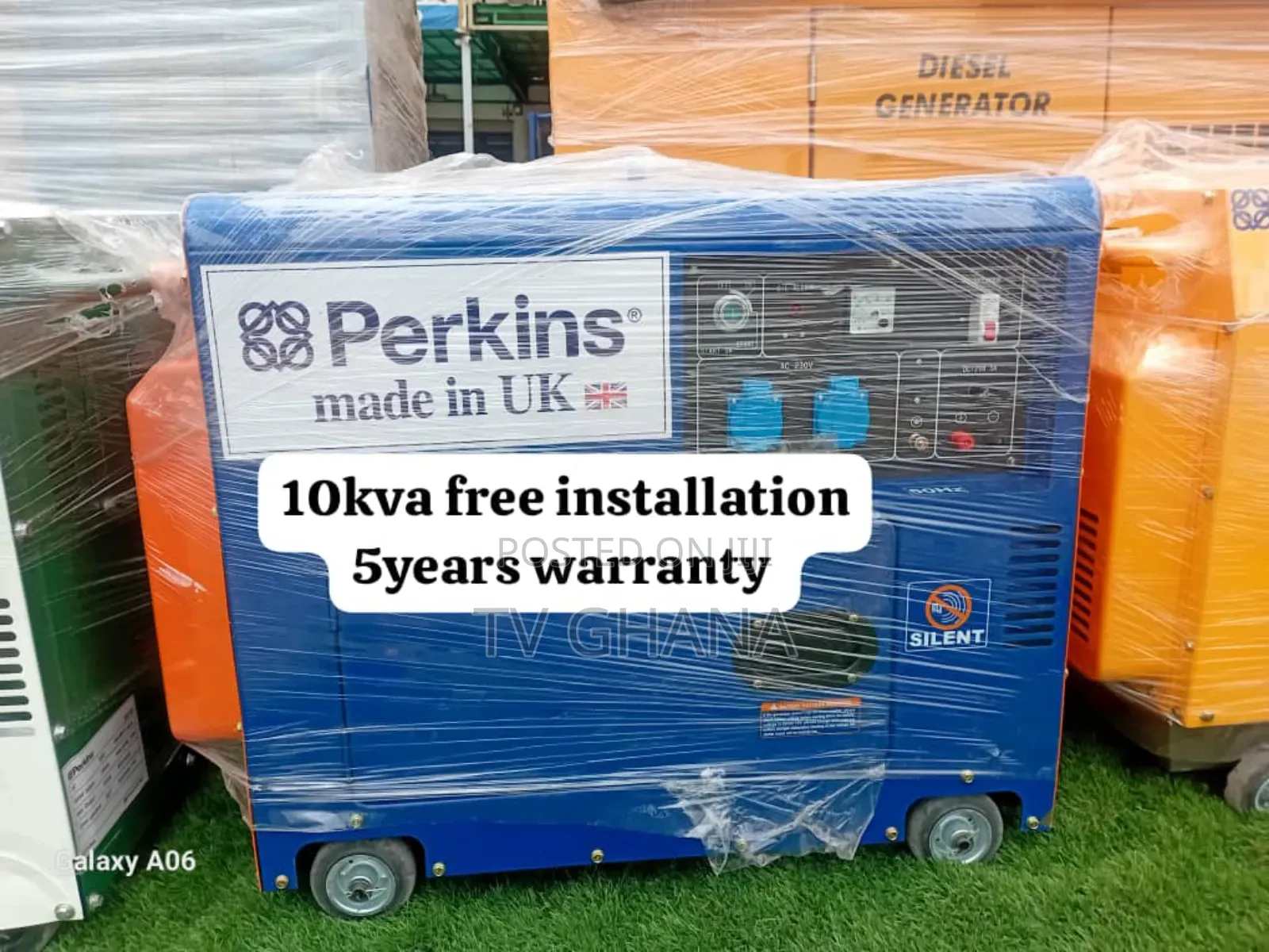 Affordable Power Start Perkins 10kva 13000watts Diesel