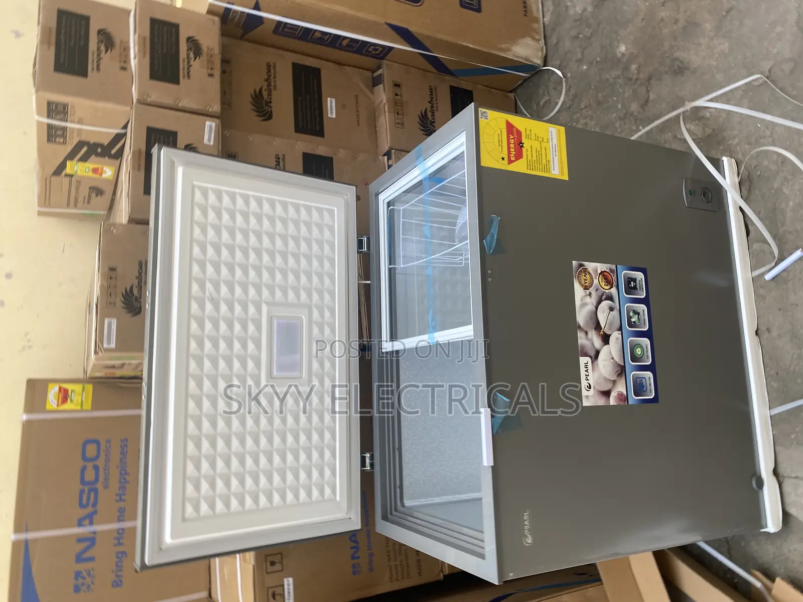 Pearl 200liters Single Door Chest Freezer