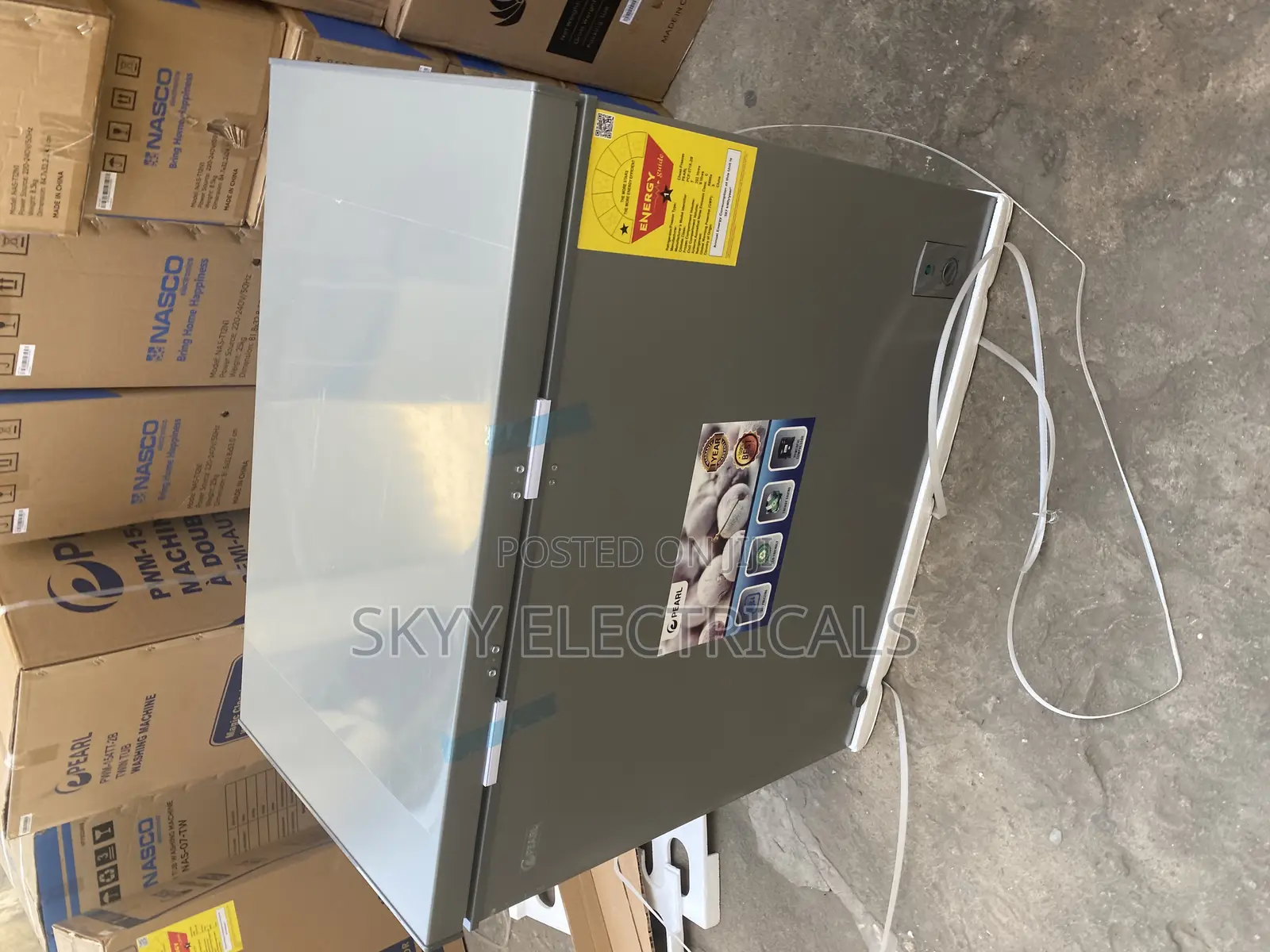 Pearl 200liters Single Door Chest Freezer