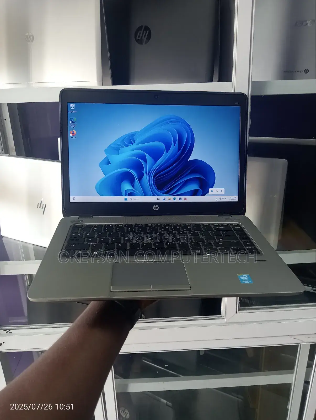 Laptop HP EliteBook 840 G2 8GB Intel Core I5 SSD 256GB