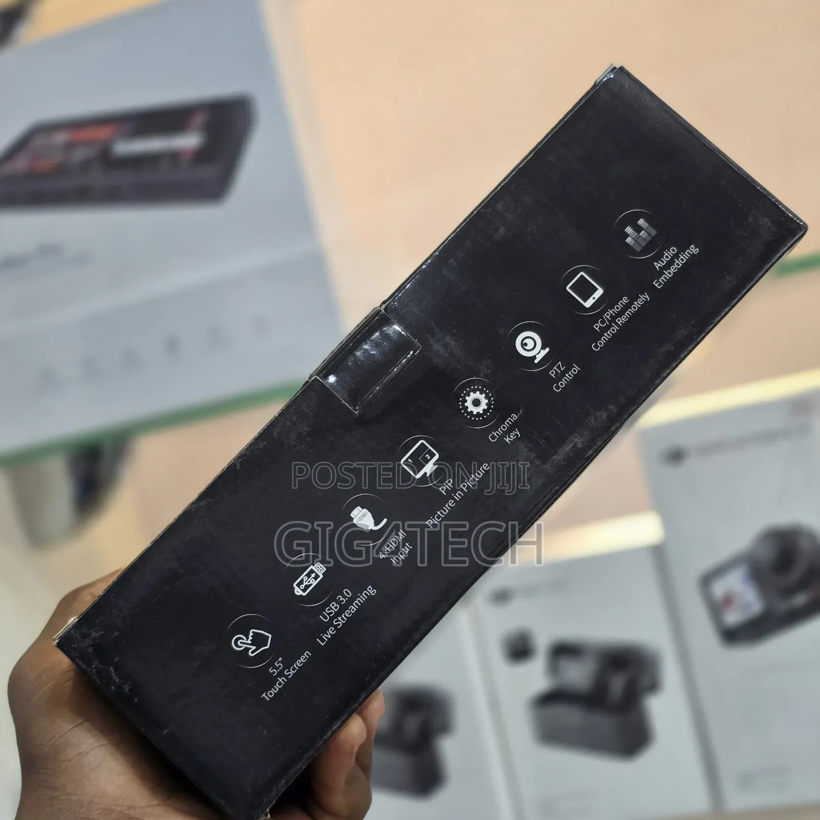 Feelworld L2 Plus Multi Camera Switcher Mixer 4 Channel