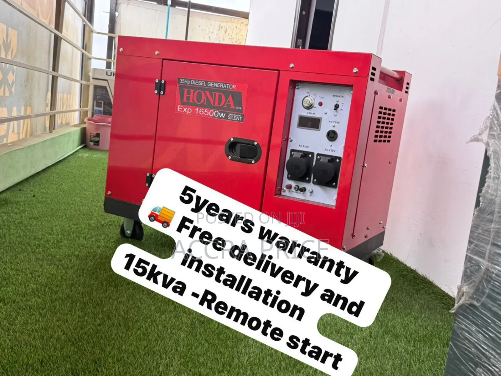 Honda 15kva Non Stop Powering