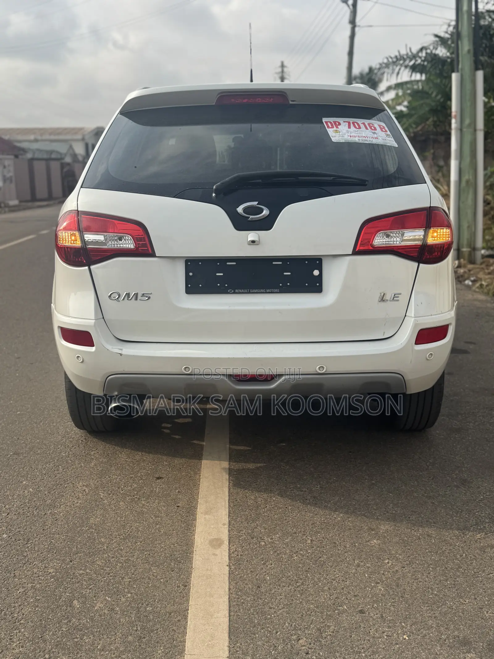 Renault Samsung QM5 2013 White