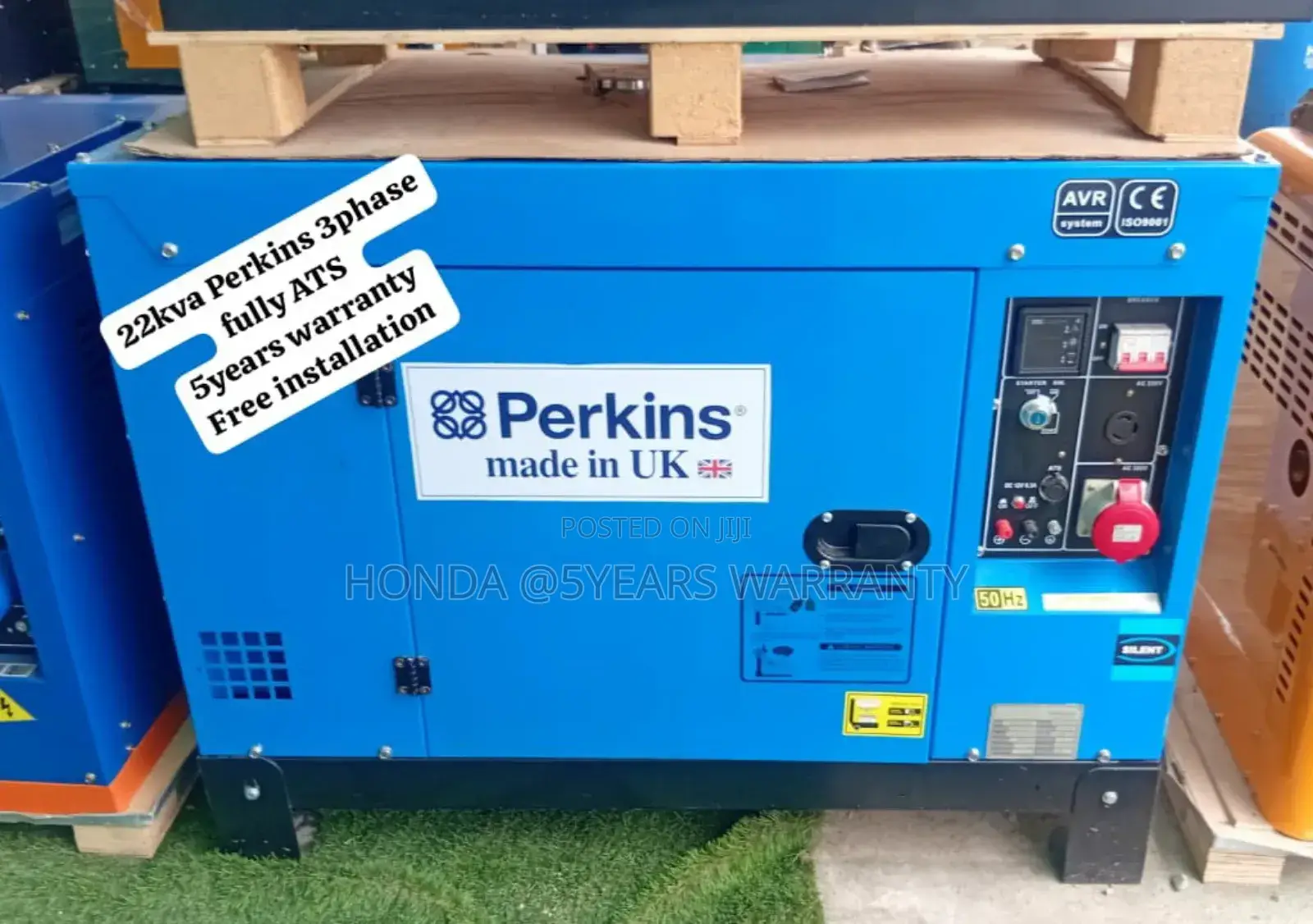 Sunny Power Systems 3phase Perkins 22kva Diesel Generator
