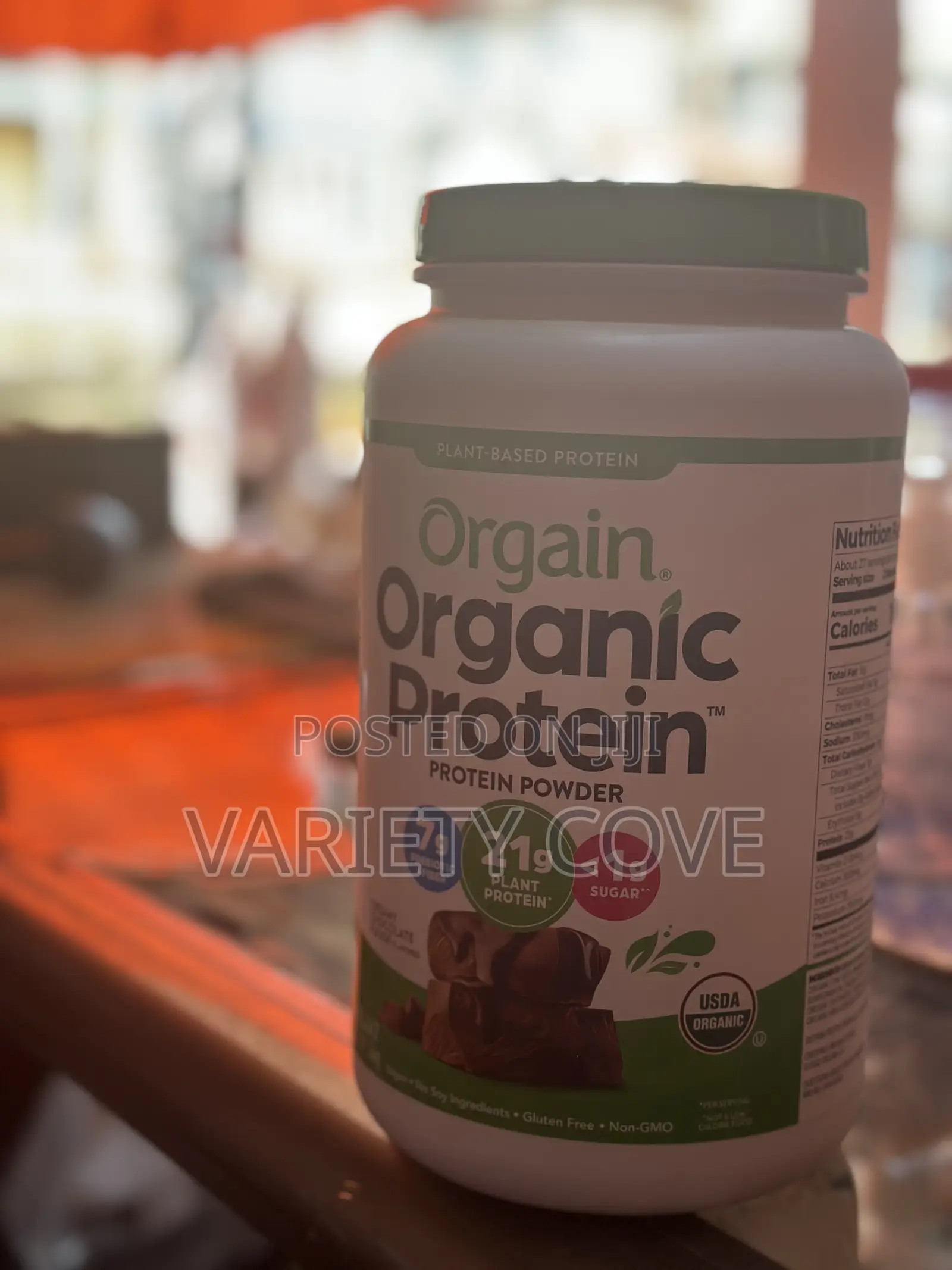 Orgain Protein Plant-Based Protein Powder Chocolate
