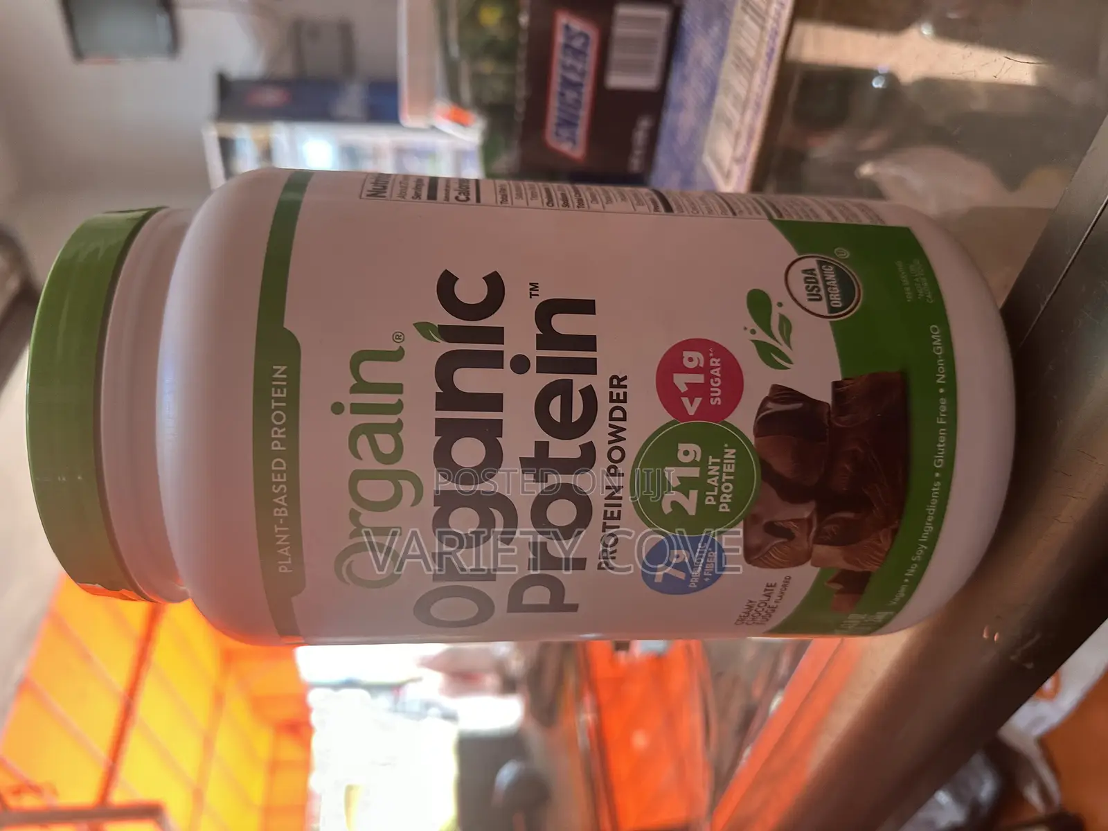 Orgain Protein Plant-Based Protein Powder Chocolate