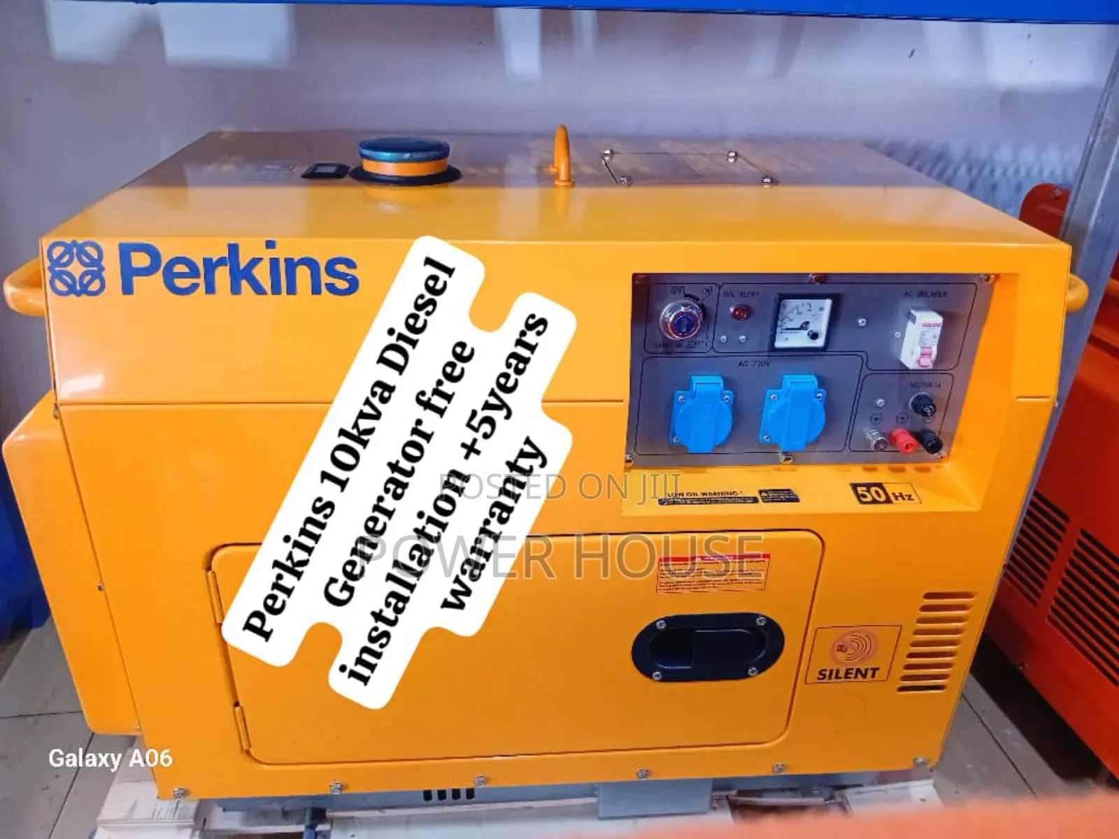 Power on Demand Perkins Diesel Generator 10kva Silent