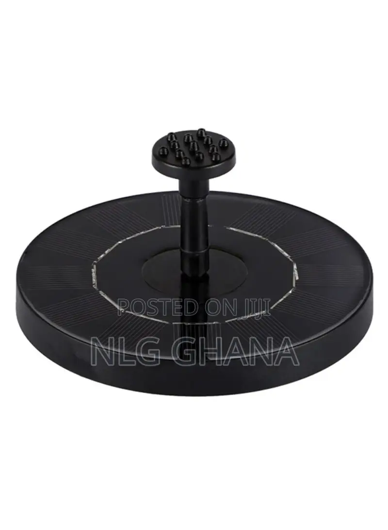 Circular Solar Fountain Outdoor Pool Floating.