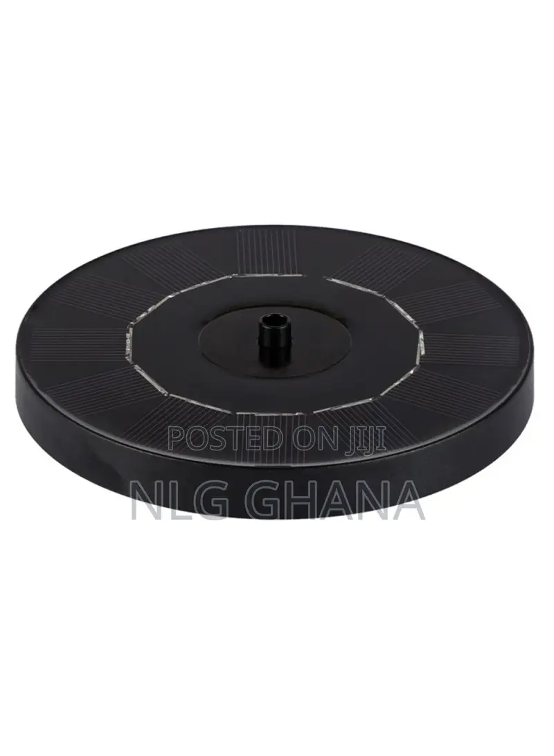 Circular Solar Fountain Outdoor Pool Floating.