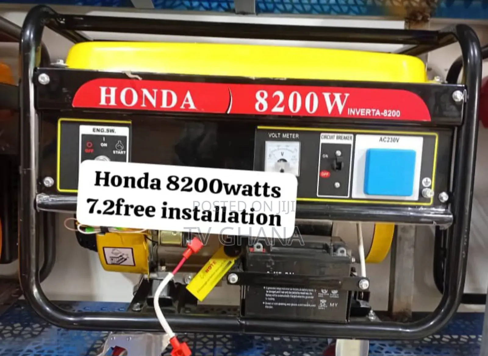 Avr Built in for Safety Honda 8200watts Petrol Generator