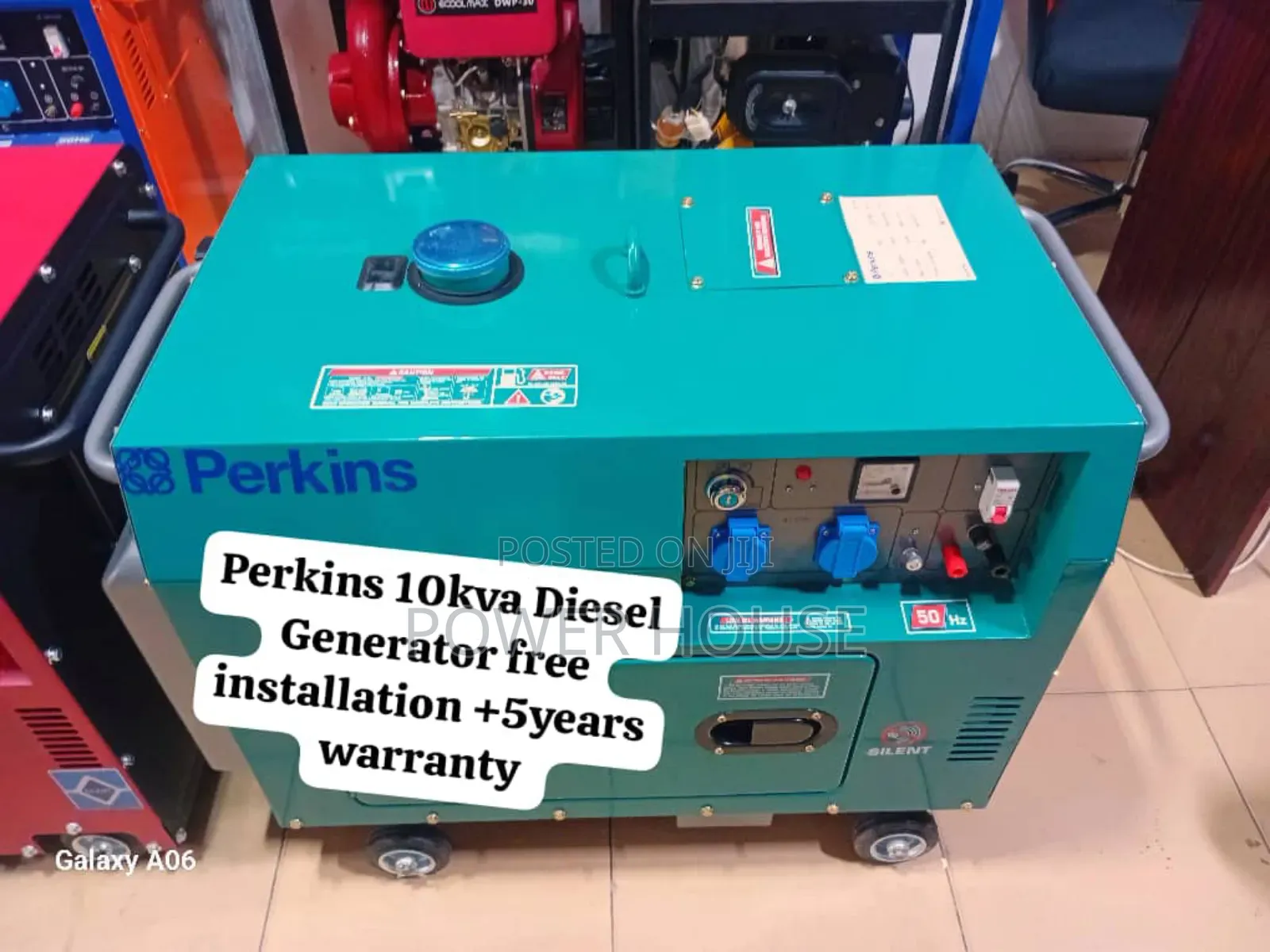 Power for Social Good Perkins Diesel Generator 10kva Silent