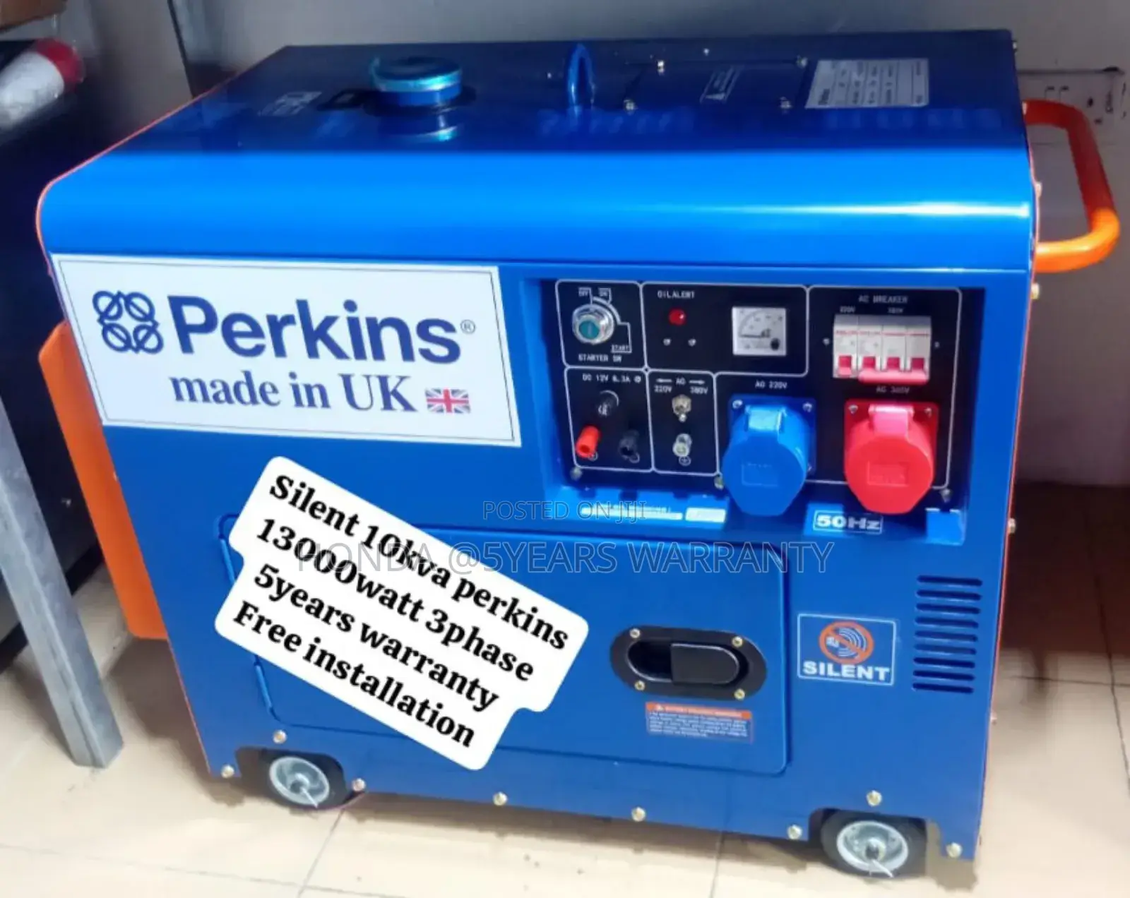 Quark Energy Solutions Perkins 10kva 13000watt Diesel